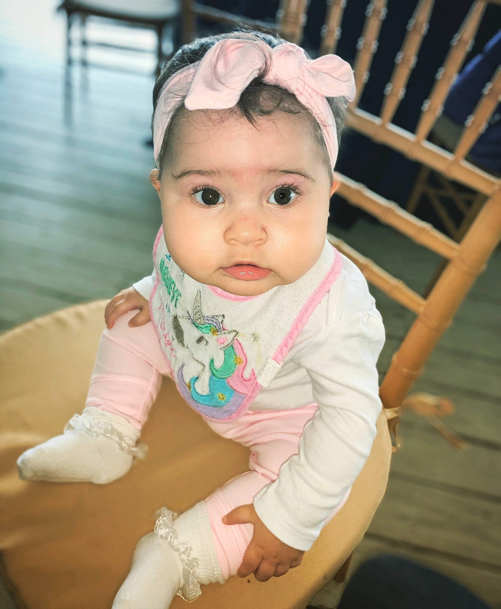 Elaïa joined the competition — help win amazing prizes! baby, baby_products, baby_toddler_clothing, cheek, child, hair_accessory, headband, headgear, headwear, person, pink, product, skin, toddler