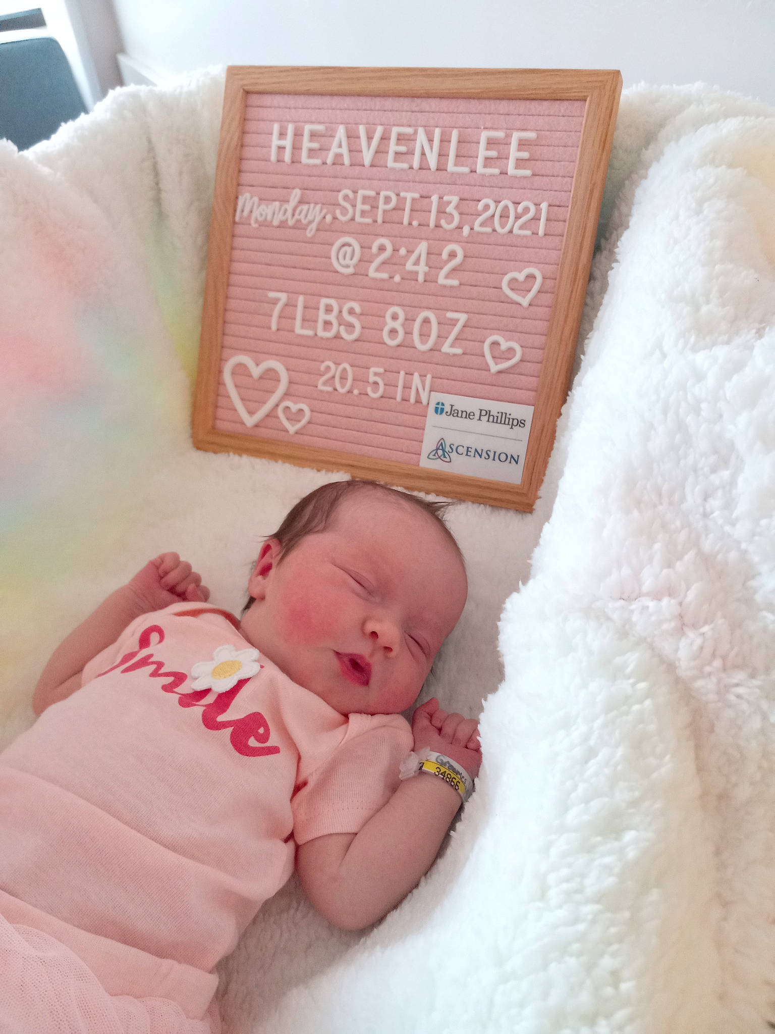 Heavenlee is registered to the contest to win money with this photo: baby, baby_products, baby_sleeping, baby_toddler_clothing, bed, bedding, bedtime, cheek, child, comfort, finger, font, linens, nap, person, pink, publication, room, skin, textile