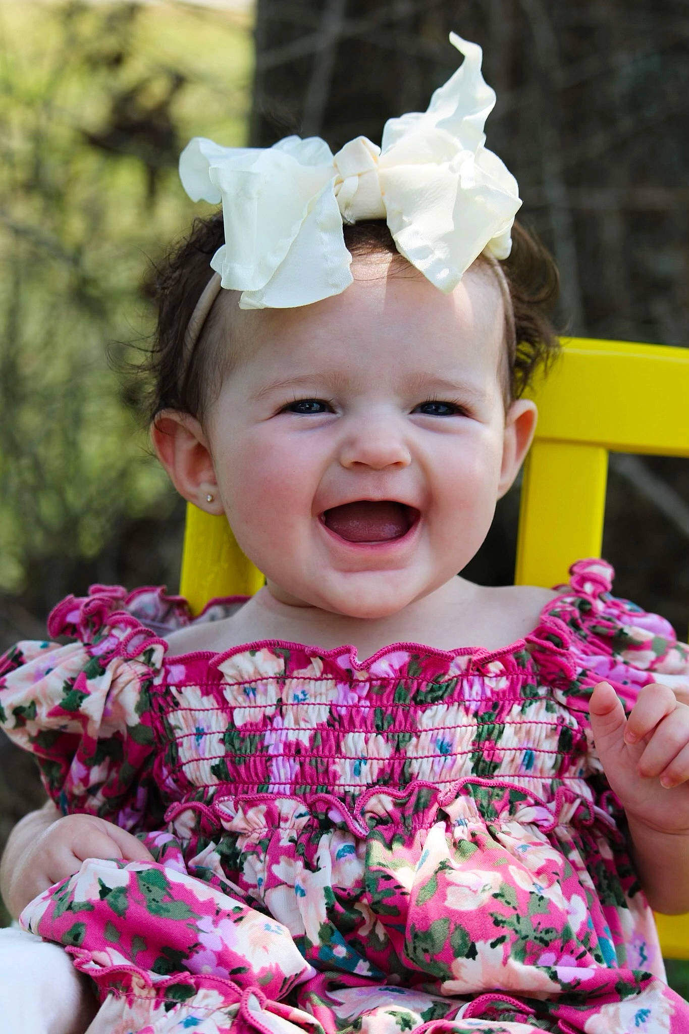 Haisleigh joined the competition — help win amazing prizes! baby, baby_toddler_clothing, beauty, child, event, facial_expression, fun, happy, hat, headband, headpiece, headwear, iris, joy, magenta, pattern, person, pink, purple, sleeve