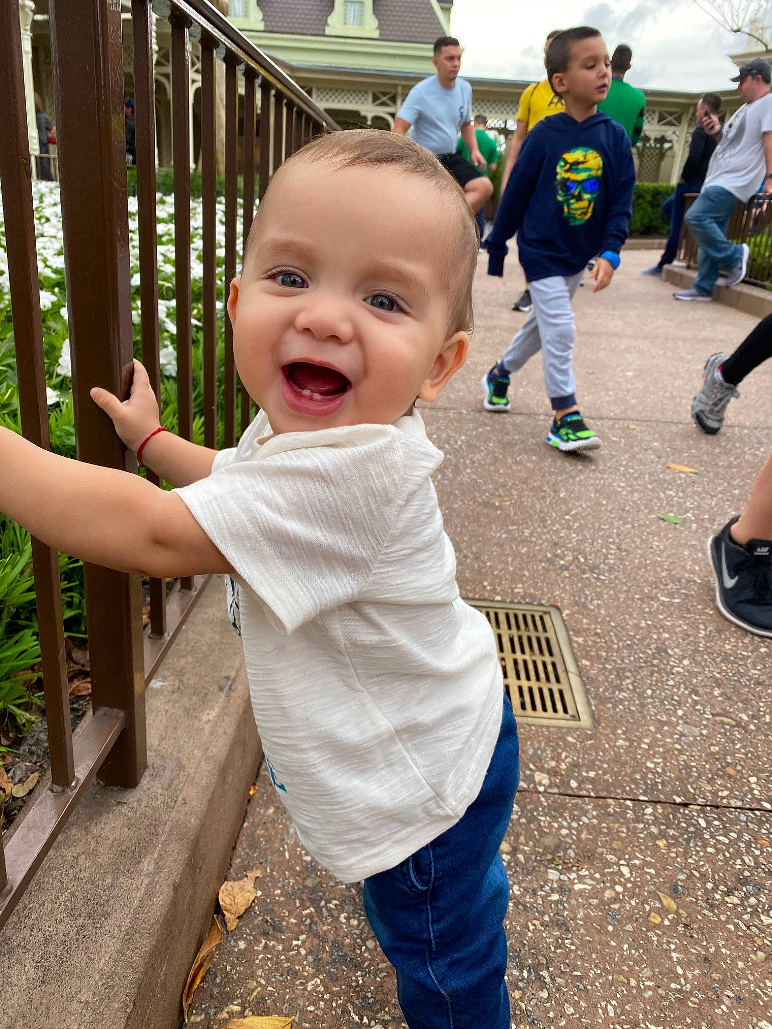 Matias joined the competition — help win amazing prizes! baby, cheek, child, face, fun, happy, head, male, nose, people, person, play, playground, public_space, skin, smile, summer, toddler, tree, vacation