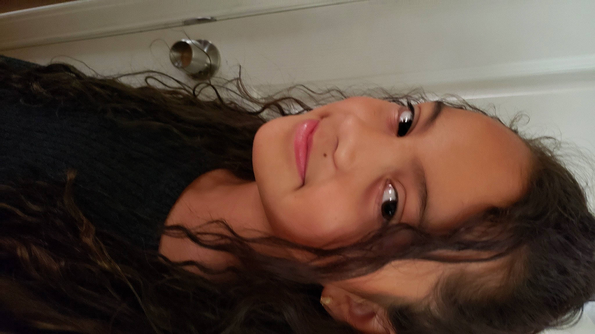 Myiah joined the competition — help win amazing prizes! beauty, black_hair, cheek, chin, close_up, ear, eye, eyebrow, face, facial_expression, forehead, hair, head, joy, lip, long_hair, mouth, neck, nose, organ