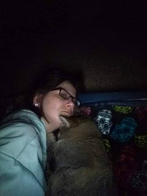 Sanford joined the competition — help win amazing prizes! beauty, black_hair, cloud, cool, darkness, ear, eye, fun, glasses, hair, hand, human, long_hair, midnight, mouth, night, nose, sitting, sky, smile