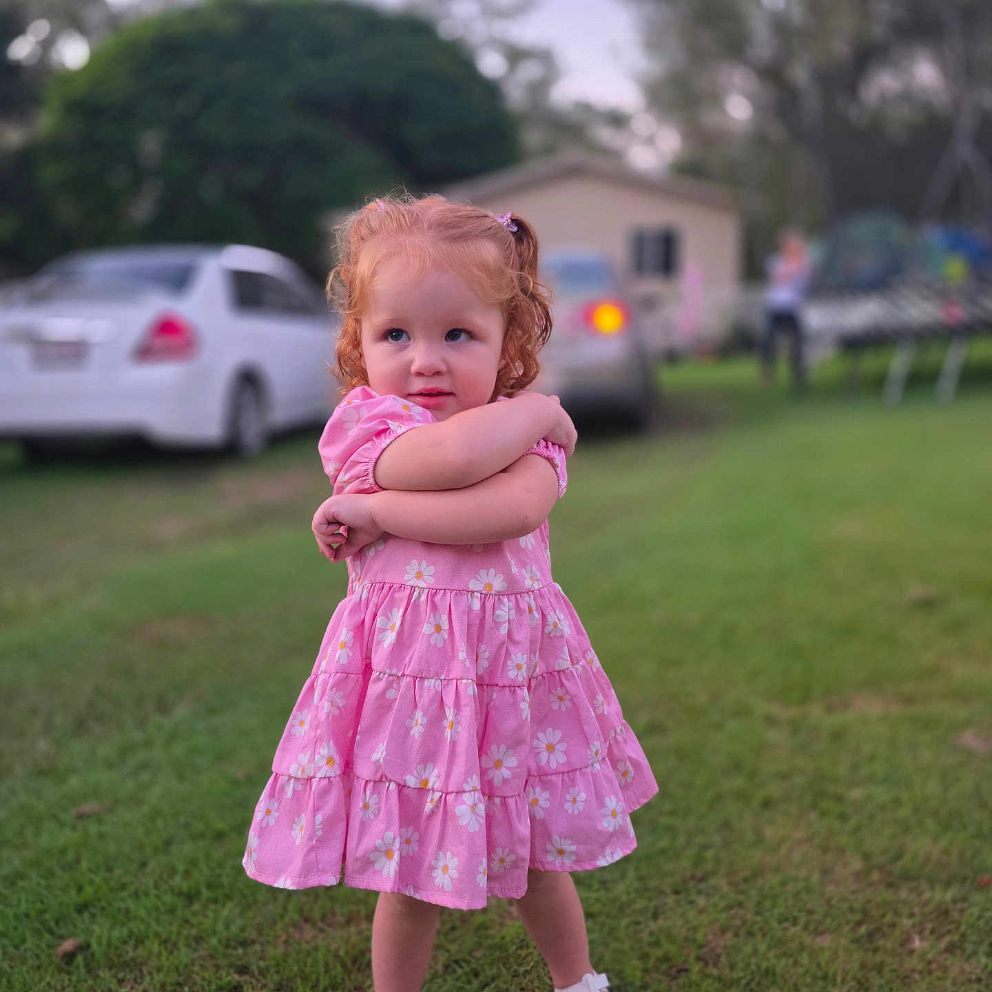 Adiarna joined the competition — help win amazing prizes! alloywheel, car, carwheel, child, clothing, dress, eveningdress, face, female, formalwear, girl, grass, head, lawn, machine, person, photography, plant, portrait, skirt