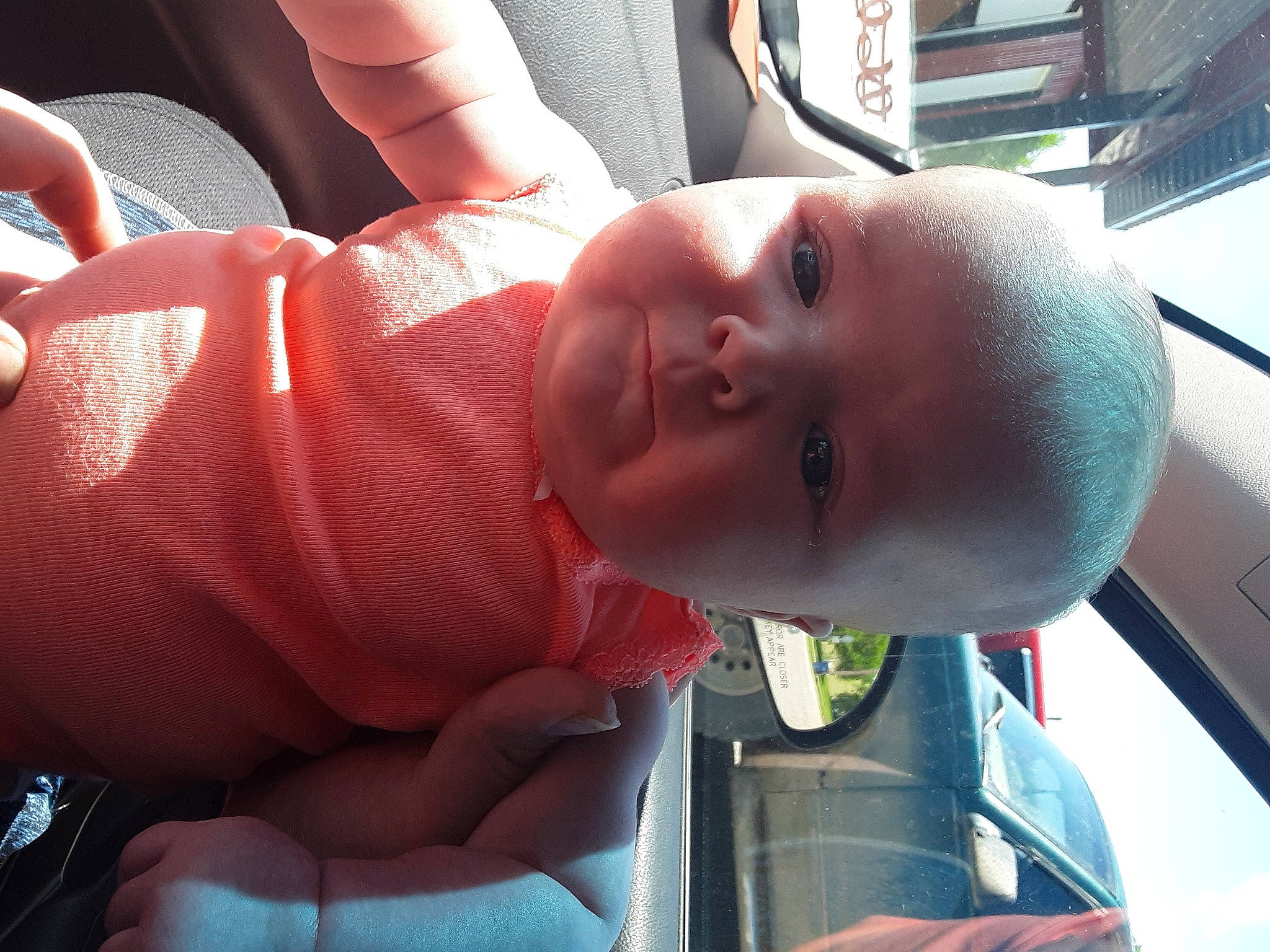 Brookelynn is registered to the contest to win money with this photo: baby, child, finger, hand, mouth, nose, person