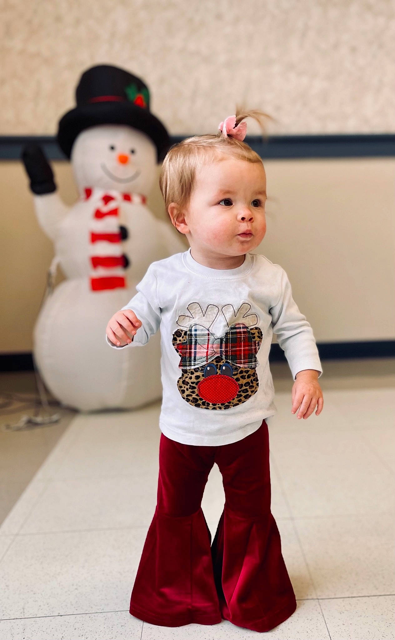 Johanna joined the competition — help win amazing prizes! active_pants, art, baby, baby_toddler_clothing, carmine, child, event, facial_expression, flooring, fun, happy, human_body, person, red, sleeve, smile, sportswear, standing, t_shirt, toddler