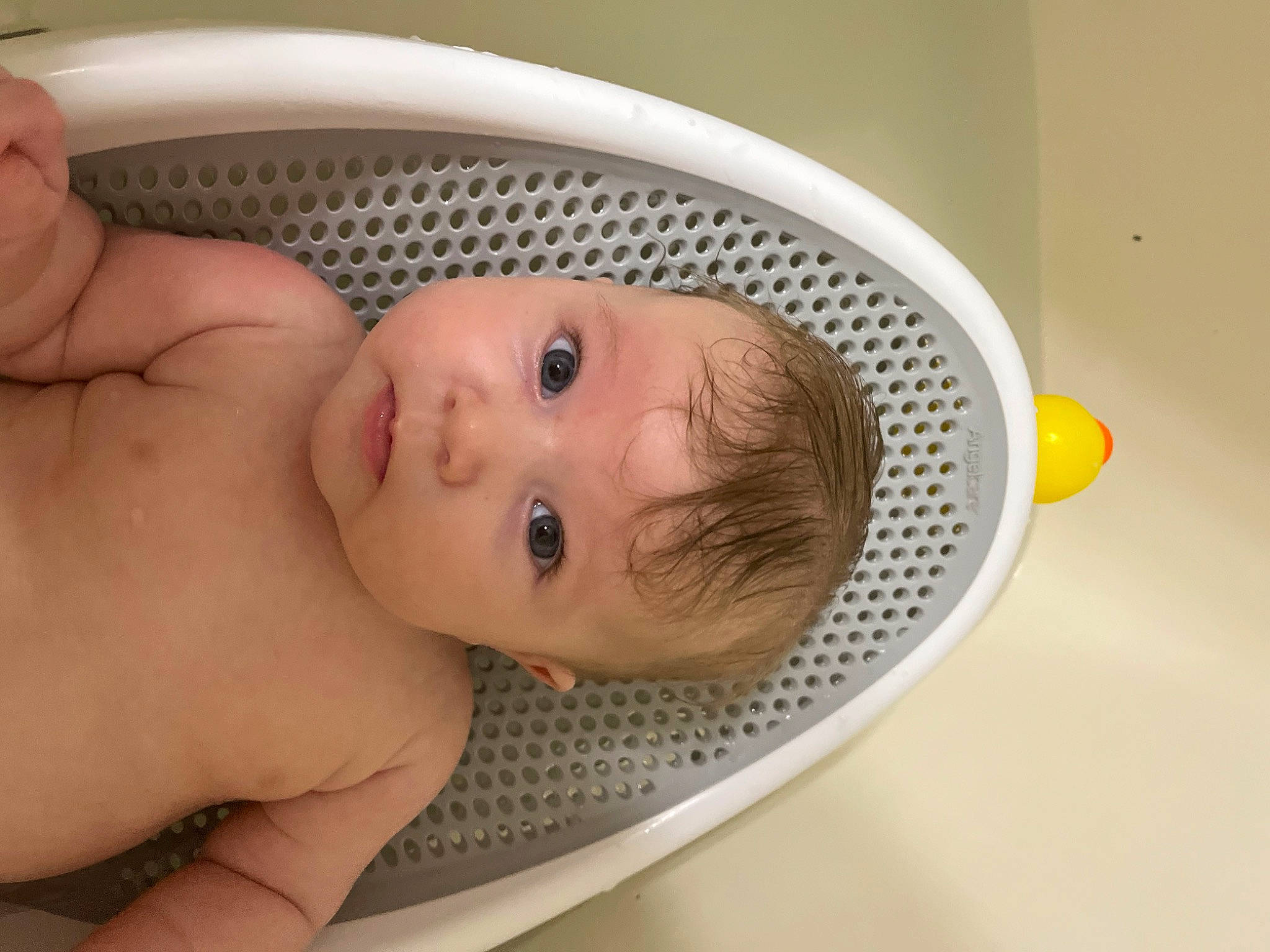 Landry joined the competition — help win amazing prizes! baby, baby_bathing, baby_products, baby_safety, baby_toddler_clothing, bathing, cheek, chest, child, comfort, eyebrow, eyelash, flooring, infant_bed, iris, person, room, skin, thumb, toddler
