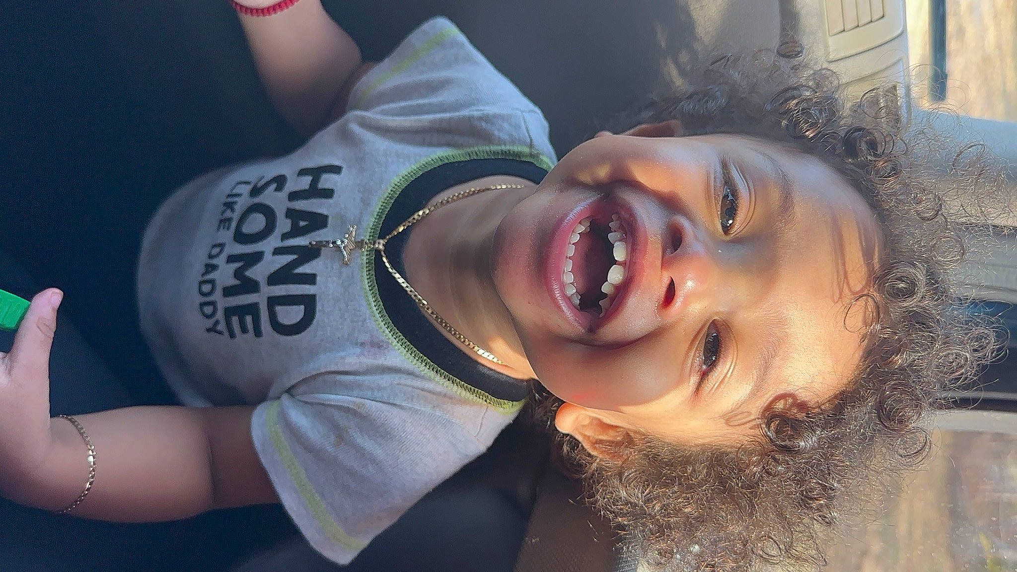 Emmitt joined the competition — help win amazing prizes! black_hair, child, eye, eyebrow, eyelash, eyewear, face, flash_photography, fun, grass, happy, headgear, leisure, lip, mouth, nose, person, plant, skin, smile