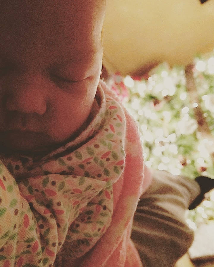 Sahara joined the competition — help win amazing prizes! bedtime, cheek, child, eye, finger, girl, hand, infant, lip, mouth, nose, person, pink, skin, sleep, smile, toddler