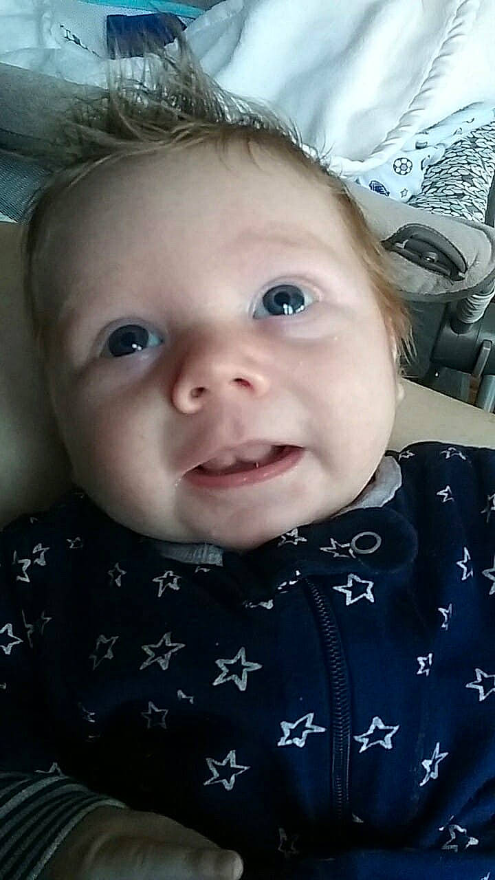 William joined the competition — help win amazing prizes! blue, boy, cheek, child, chin, emotion, eye, eyebrow, face, forehead, hair, head, human_hair_color, infant, lip, nose, person, skin, smile, toddler