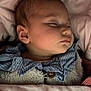 baby, blanket, child, closeup, clothing, comfort, cozy, cute, face, head, indoors, infant, peaceful, portrait, rest, sleeping, soft, toddler, warm, young