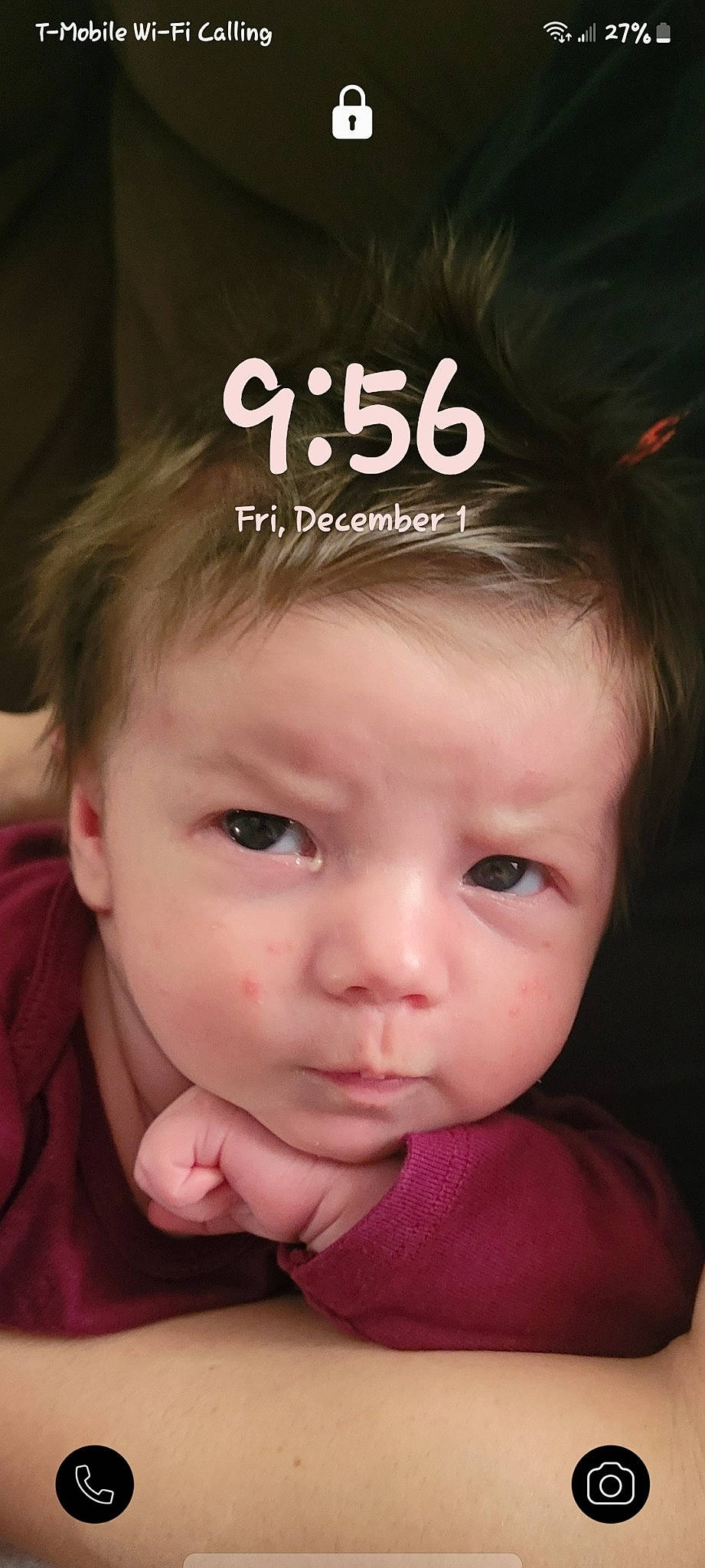 Kenadie joined the competition — help win amazing prizes! baby, baby_toddler_clothing, brown_hair, cheek, child, ear, eyebrow, eyelash, flash_photography, font, forehead, gesture, happy, iris, lip, nose, person, photo_caption, skin, sleeve