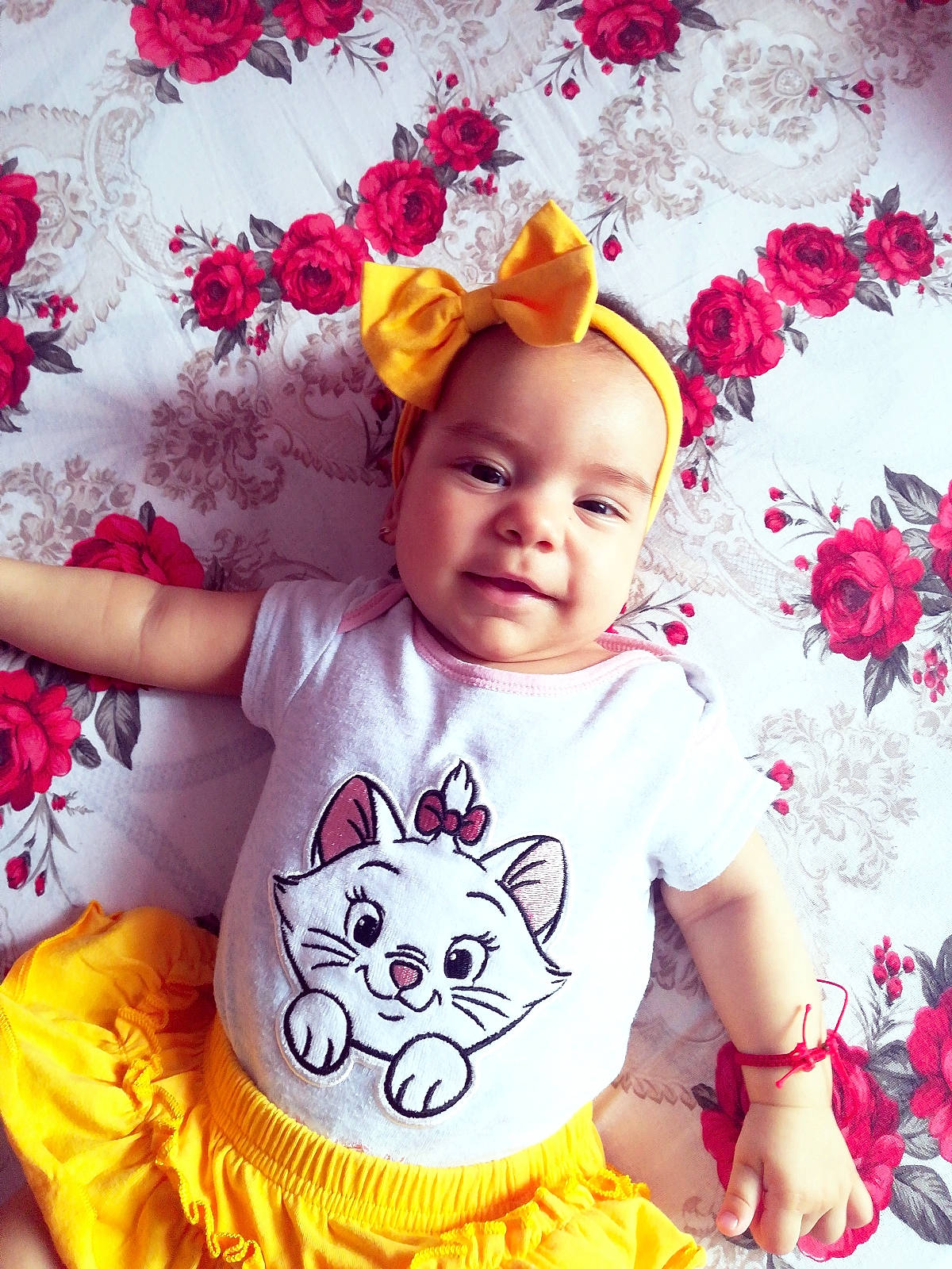 Beatrice joined the competition — help win amazing prizes! baby, baby_toddler_clothing, cheek, child, costume_accessory, crown, hair_accessory, happy, headgear, person, photography, pink, smile, t_shirt, toddler