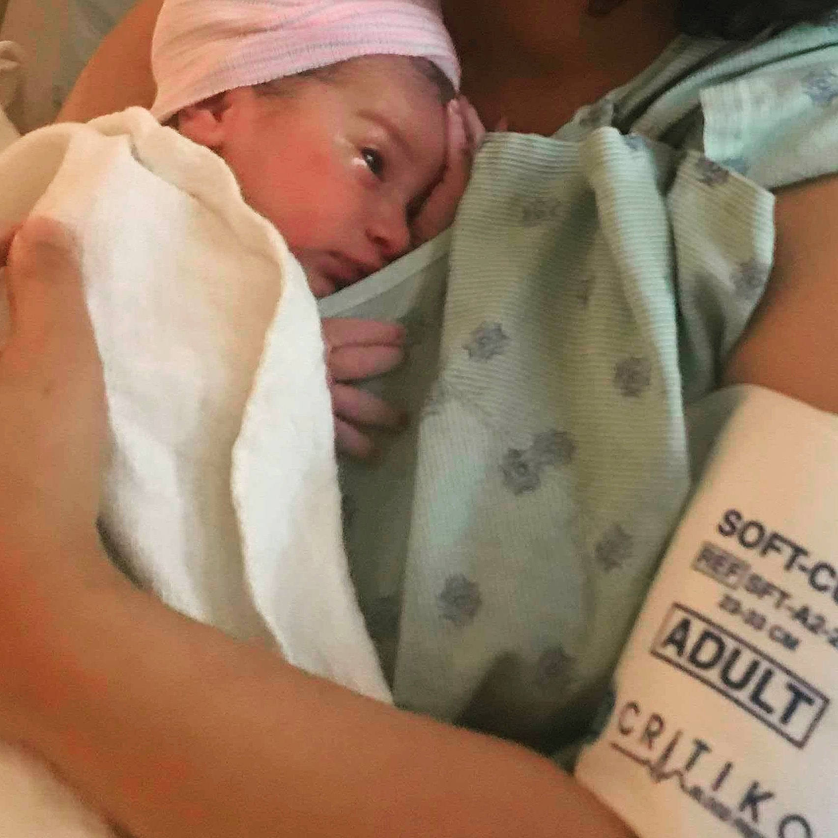 Graycen joined the competition — help win amazing prizes! baby, birth, child, childbirth, person, sleep