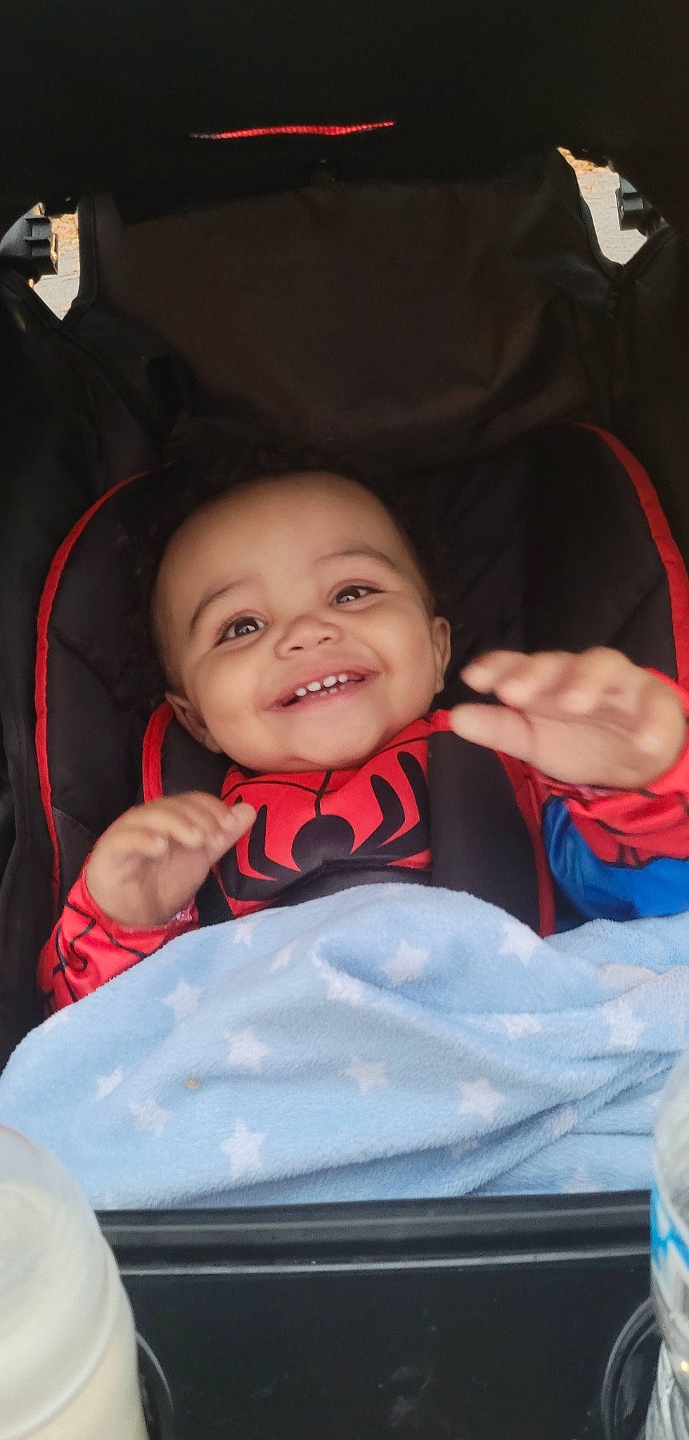 Kendrick joined the competition — help win amazing prizes! auto_part, baby, baby_products, car_seat, chair, cheek, child, comfort, event, flash_photography, fun, happy, iris, joy, leisure, mouth, person, recreation, sitting, skin