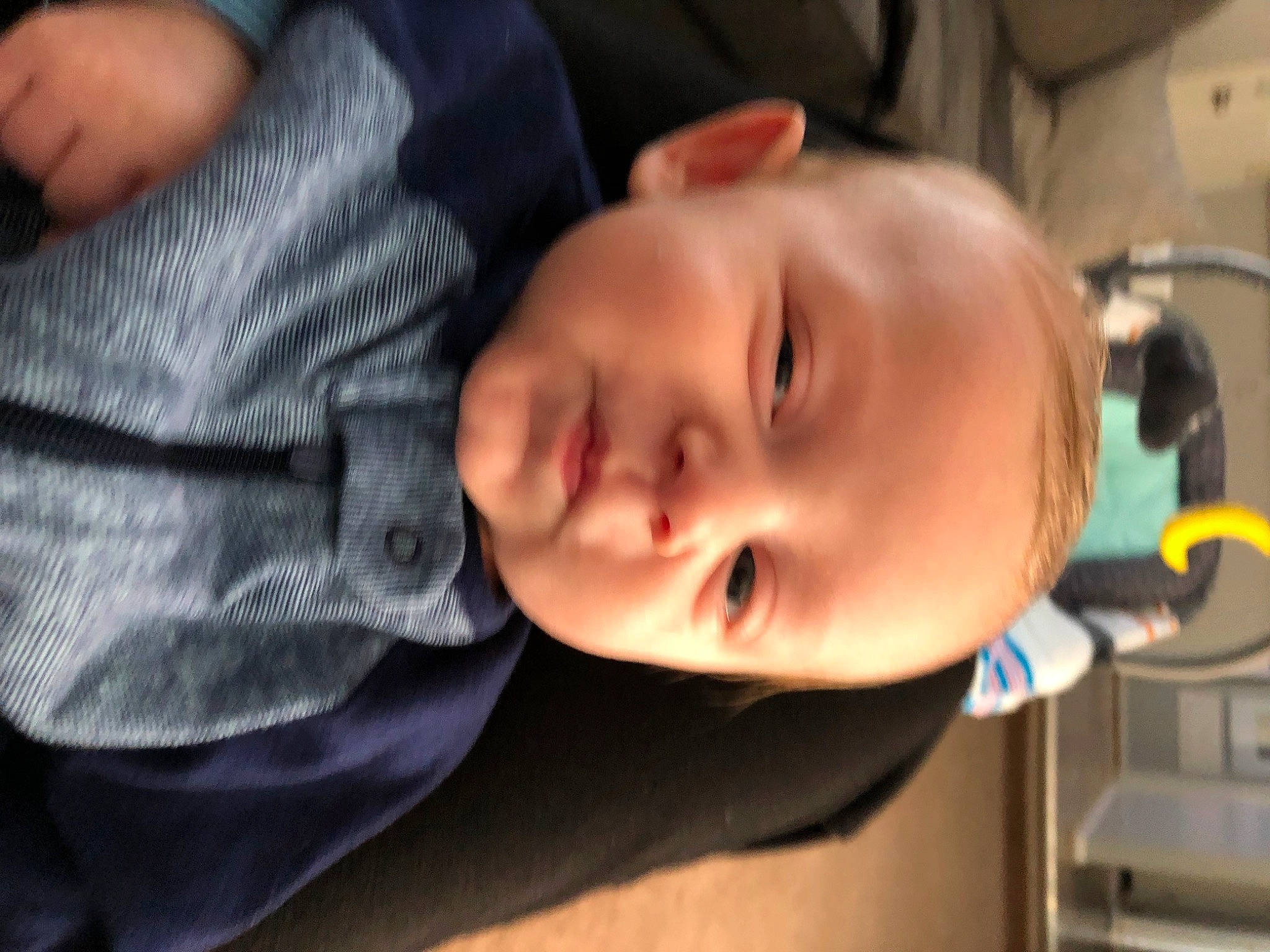 Lincoln joined the competition — help win amazing prizes! baby, baby_toddler_clothing, cheek, child, comfort, ear, eyebrow, eyelash, facial_expression, fun, happy, iris, mouth, nail, nose, person, skin, sleeve, smile, thumb