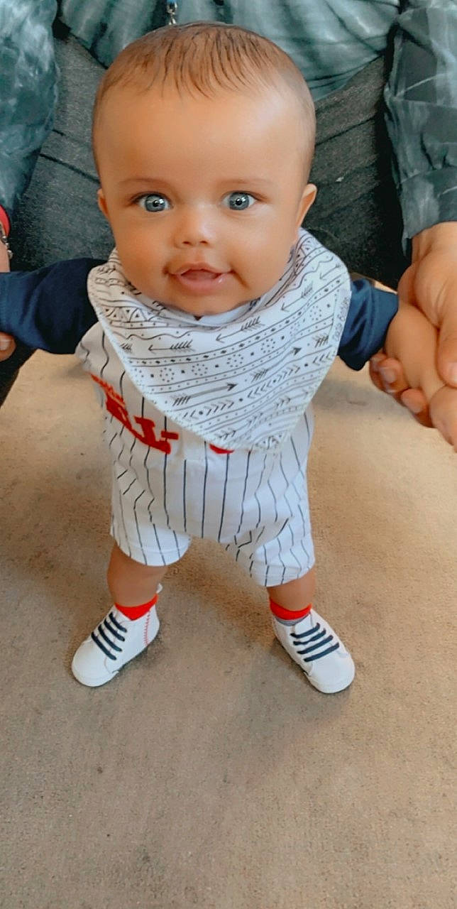 Darren joined the competition — help win amazing prizes! baby, baby_toddler_clothing, cheek, child, person, skin, smile, toddler