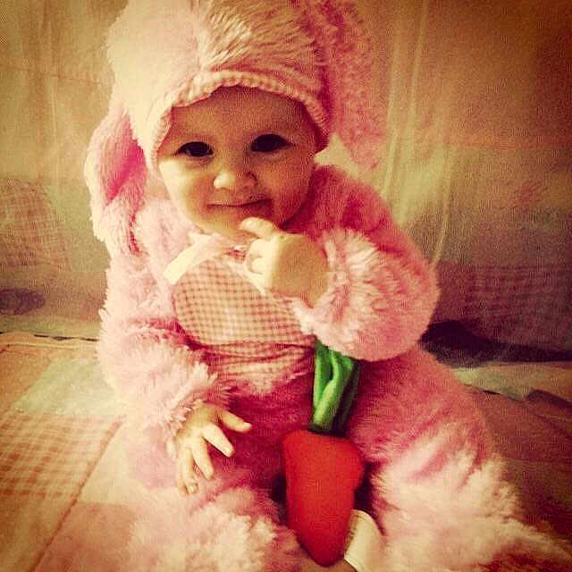 Isla Mae is registered to the contest to win money with this photo: