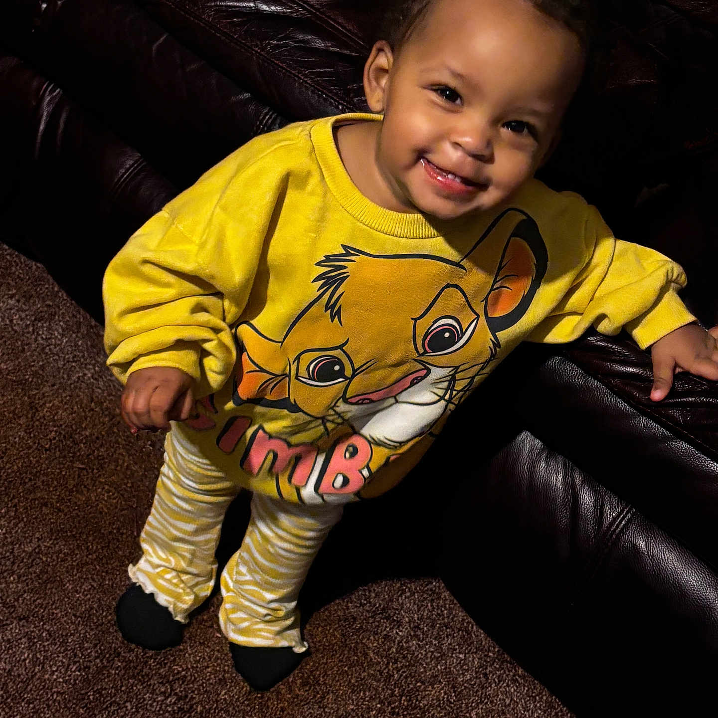 Kalani is registered to the contest to win money with this photo: baby, babylaughing, bodypart, boy, child, clothing, couch, face, finger, furniture, hand, happy, head, male, pants, person, photography, portrait, sitting, smile