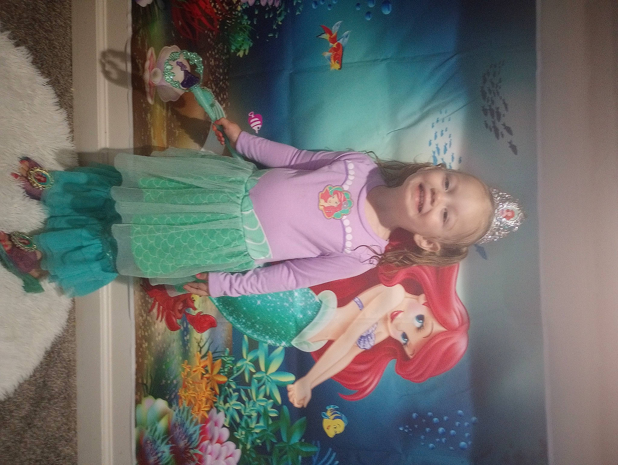 Lillyanna is registered to the contest to win money with this photo: adaptation, art, child, costume, event, fashion, fun, happy, joy, magenta, organism, pattern, person, pink, plant, room, textile, toddler, visual_arts