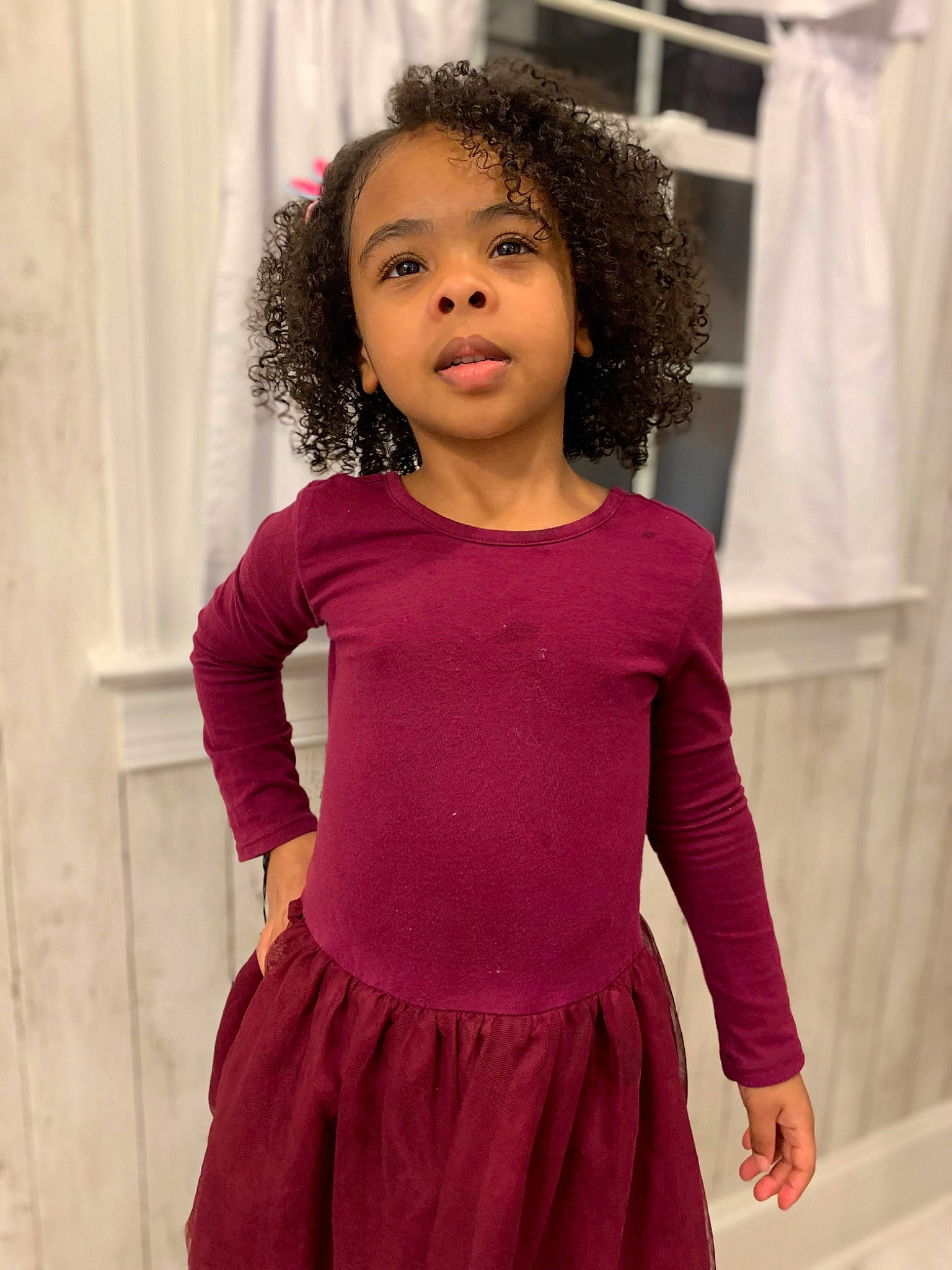 Soleil joined the competition — help win amazing prizes! baby_toddler_clothing, beauty, black, black_hair, day_dress, fashion, fashion_design, happy, human_body, joint, magenta, neck, one_piece_garment, organ, person, pink, purple, red, sleeve, trunk
