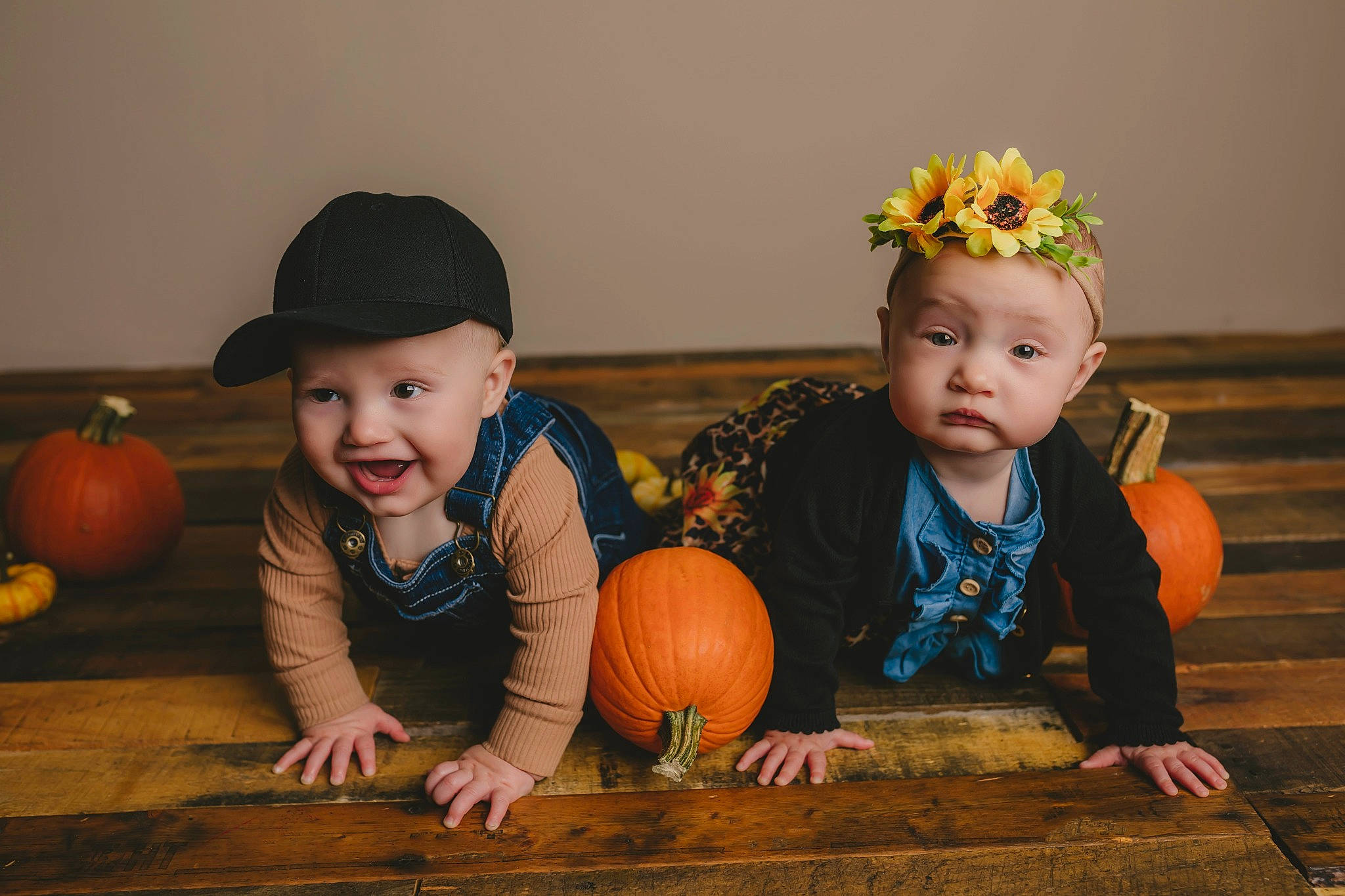 Howell'S joined the competition — help win amazing prizes! autumn, baby, calabaza, child, costume, family, fun, hat, headgear, headwear, people, person, photography, plant, pumpkin, sibling, sitting, smile, toddler, trick_or_treat
