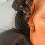 Simba is registered to the contest to win money with this photo: accessories, animal, canine, chihuahua, child, clothing, cockerspaniel, dog, face, female, girl, head, hound, papillon, person, pet, photography, portrait, puppy, t_shirt