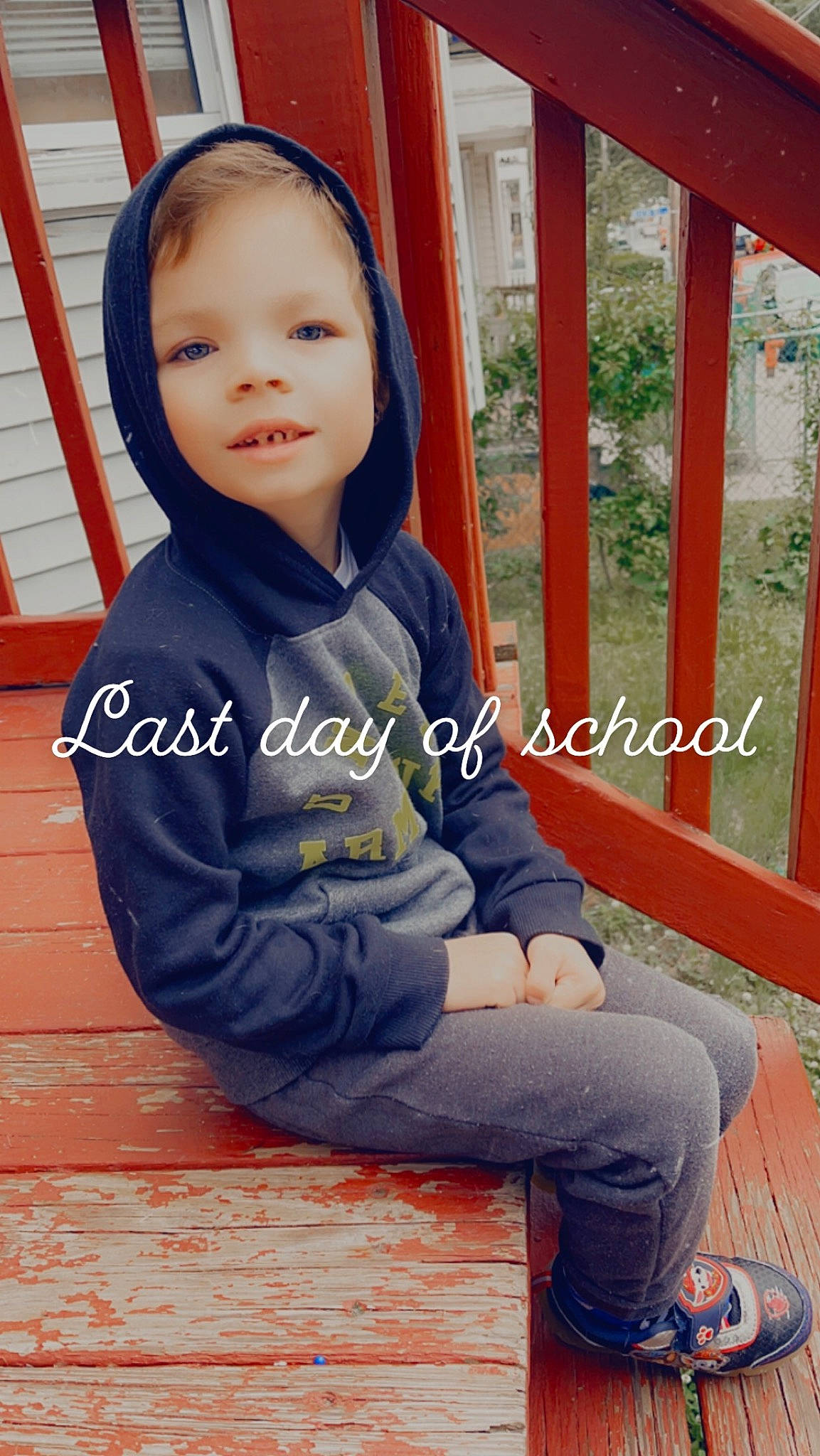 Zavien joined the competition — help win amazing prizes! baby_toddler_clothing, child, cool, denim, electric_blue, fun, happy, hoodie, leisure, orange, pattern, person, red, sitting, sleeve, smile, sportswear, standing, t_shirt, toddler