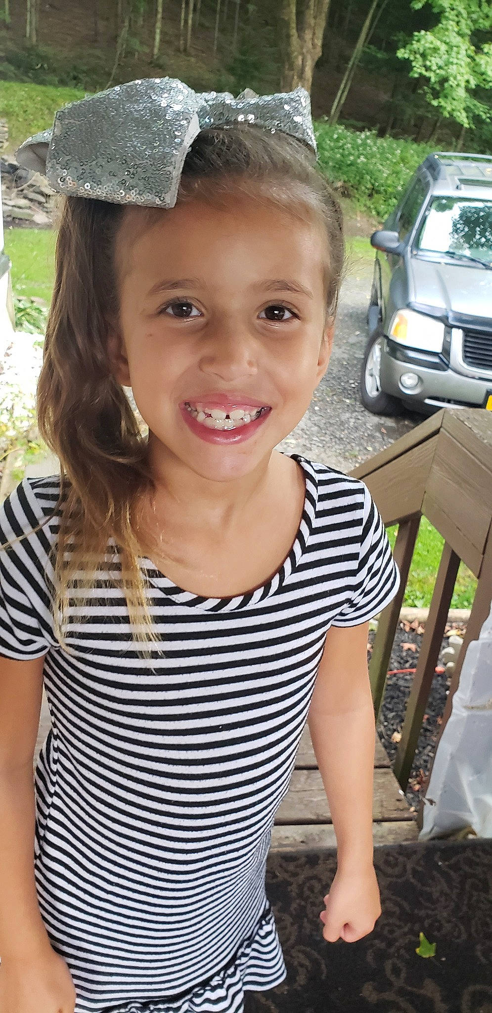 Carliana joined the competition — help win amazing prizes! car, child, child_model, hat, headgear, joy, person, smile, subcompact_car, summer, sun_hat, vacation, vehicle