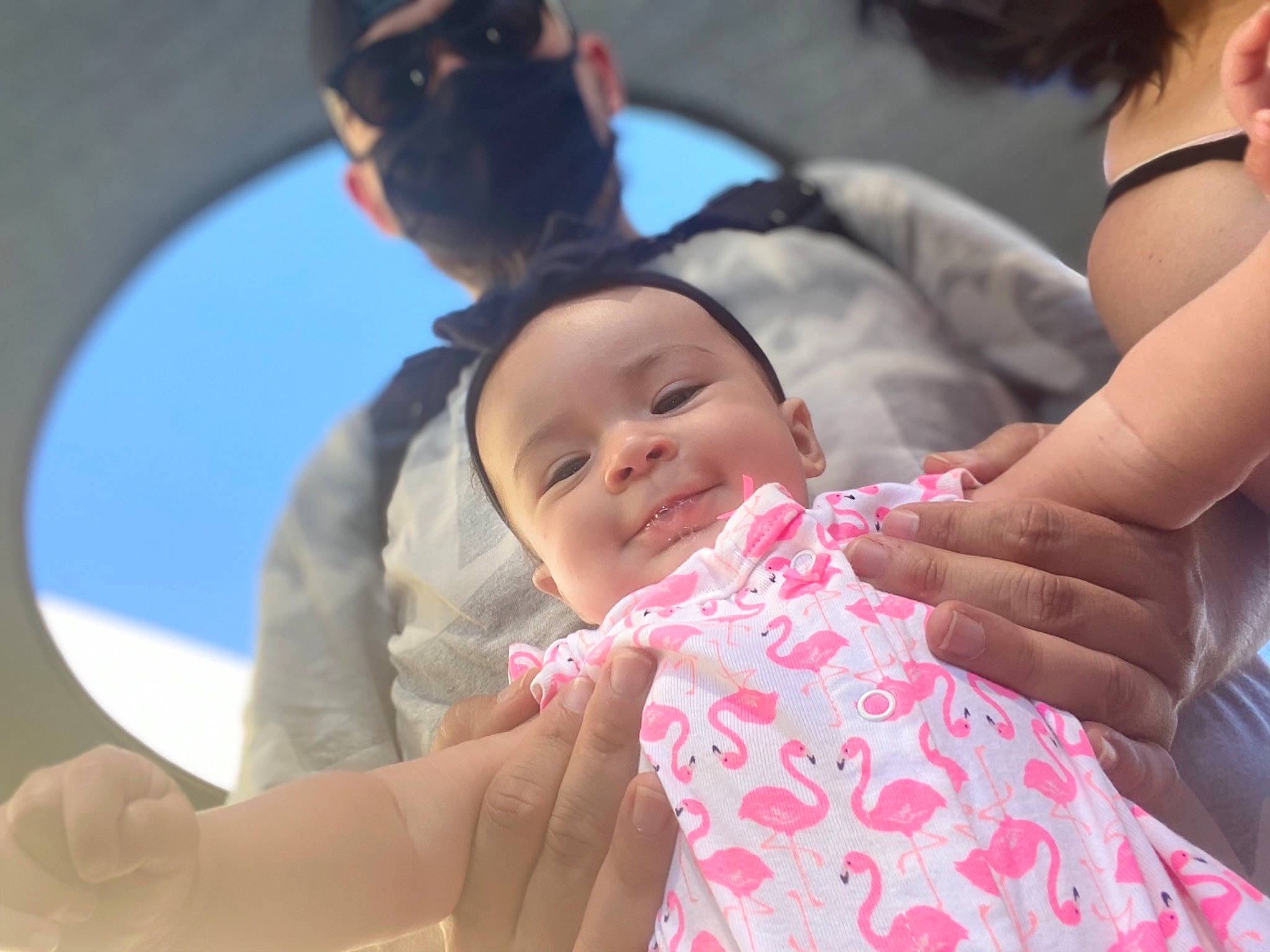 Claudia is registered to the contest to win money with this photo: baby, birth, child, headwear, person, skin, toddler