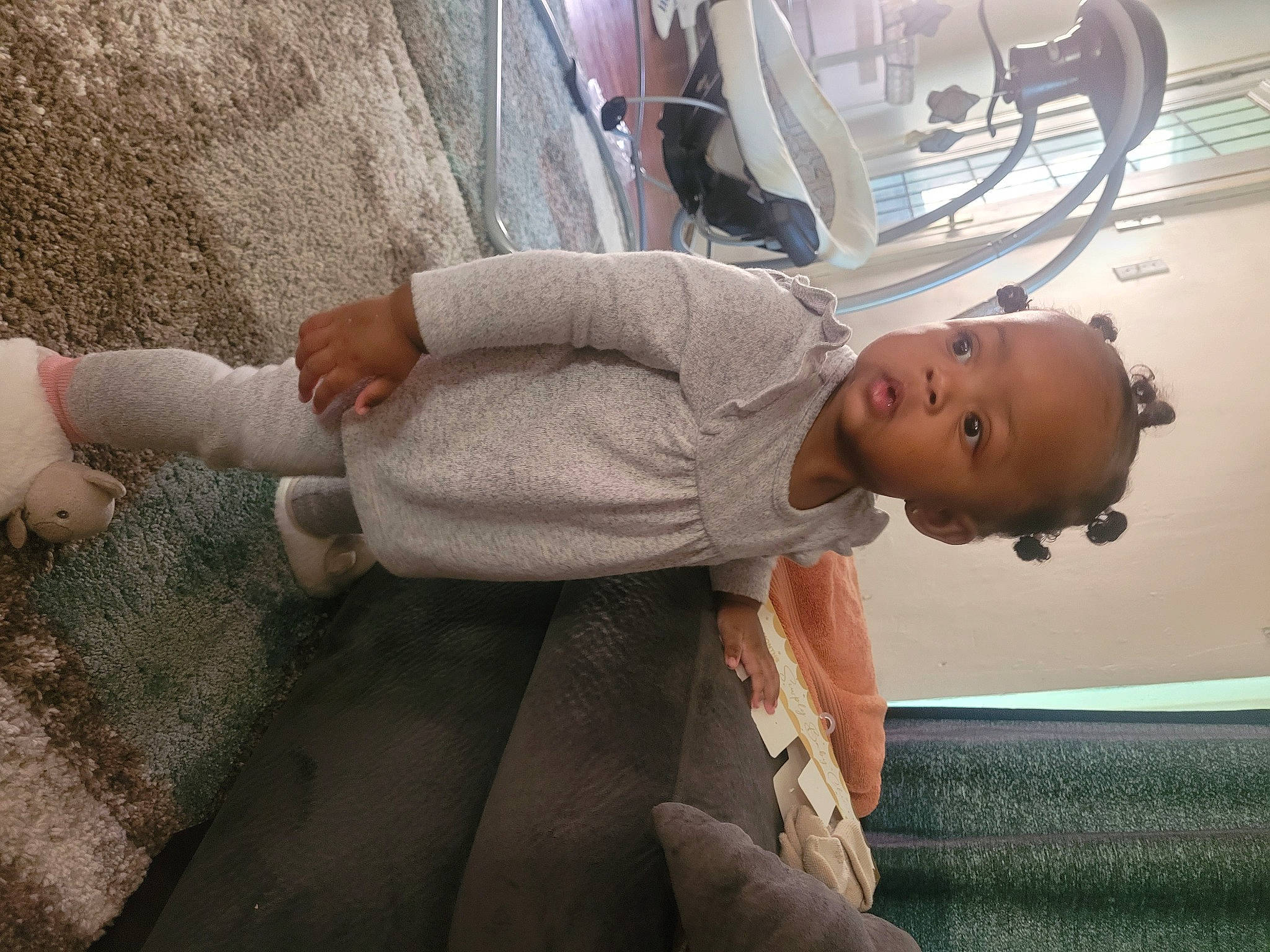 Alena is registered to the contest to win money with this photo: arm, auto_part, automotive_exterior, automotive_lighting, baby, car, child, elbow, family_car, fun, hat, human_leg, joint, luxury_vehicle, person, toddler, vacation, vehicle, vehicle_door, waist