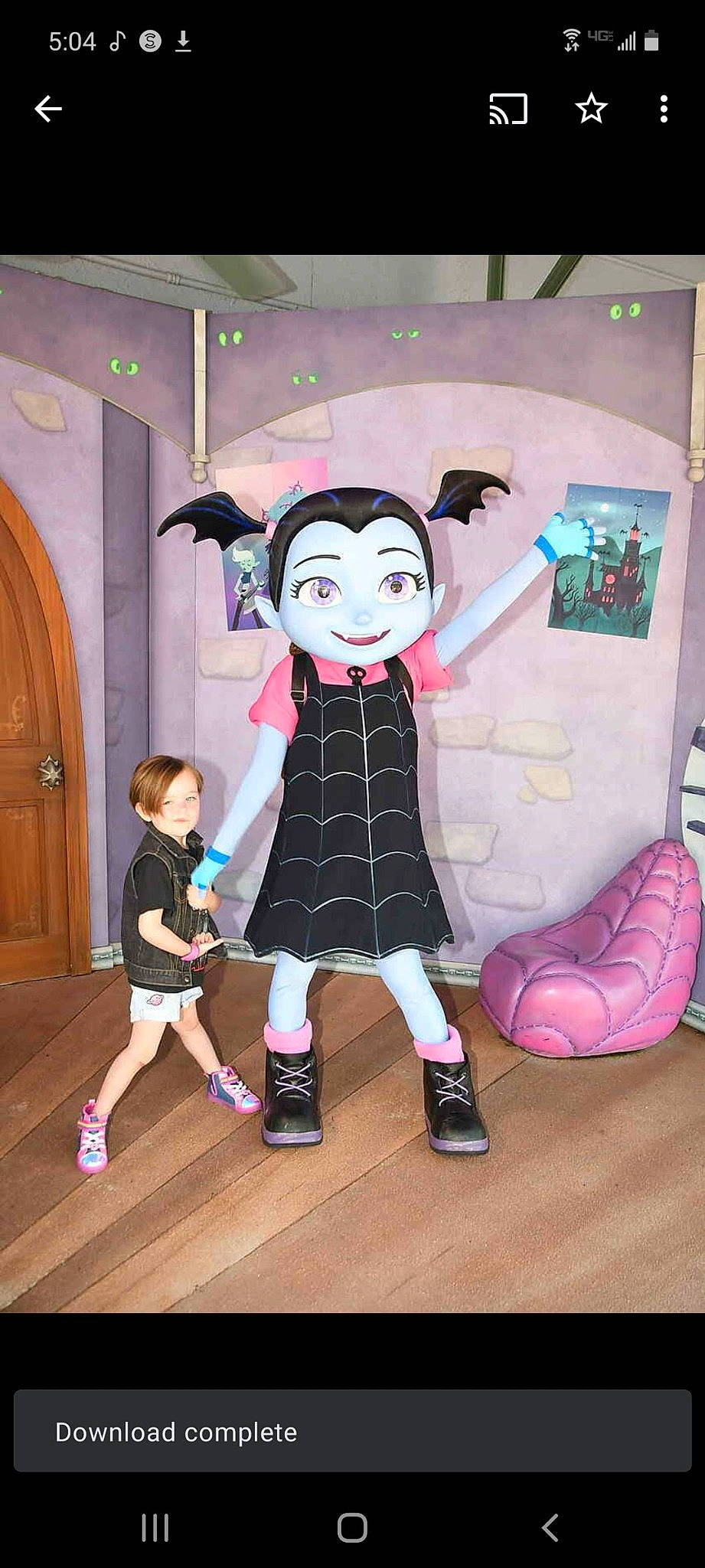 Emmaleigh is registered to the contest to win money with this photo: animation, design, door, drawing, graffiti, illustration, magenta, mural, paint, painting, person, pink, purple, sock, style, visual_arts