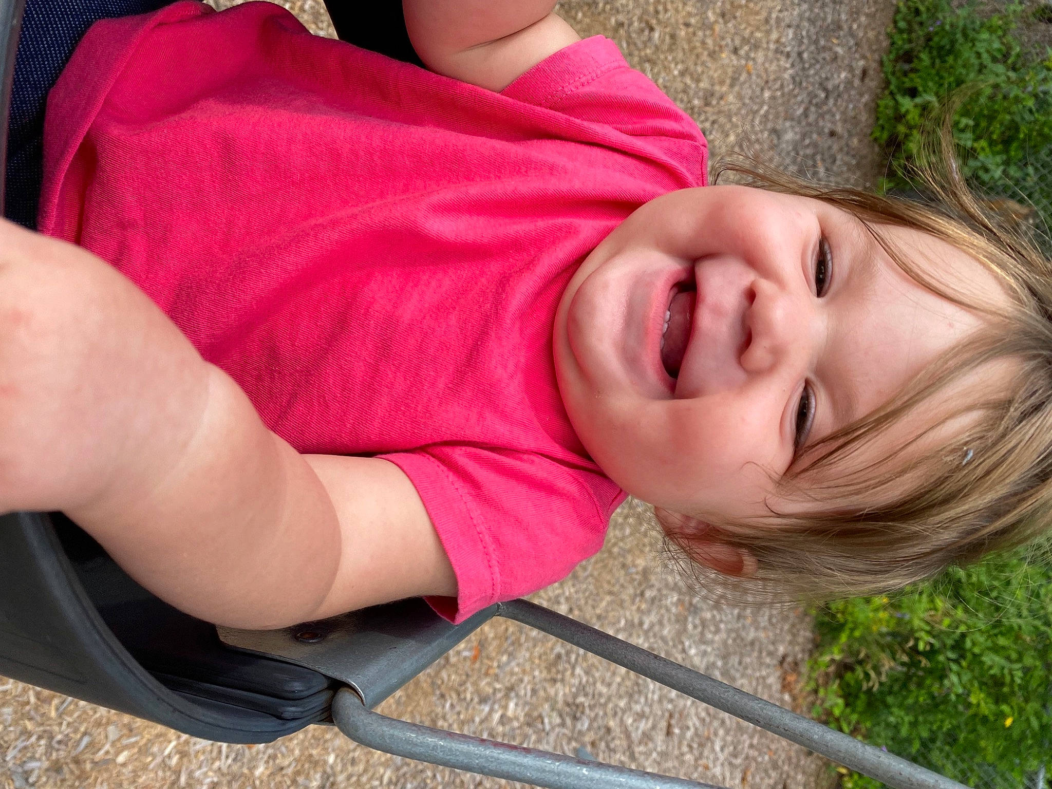 Annalia joined the competition — help win amazing prizes! baby_toddler_clothing, child, elbow, fun, gesture, grass, happy, joy, leisure, lip, nose, people, people_in_nature, person, plant, play, recreation, sitting, skin, smile