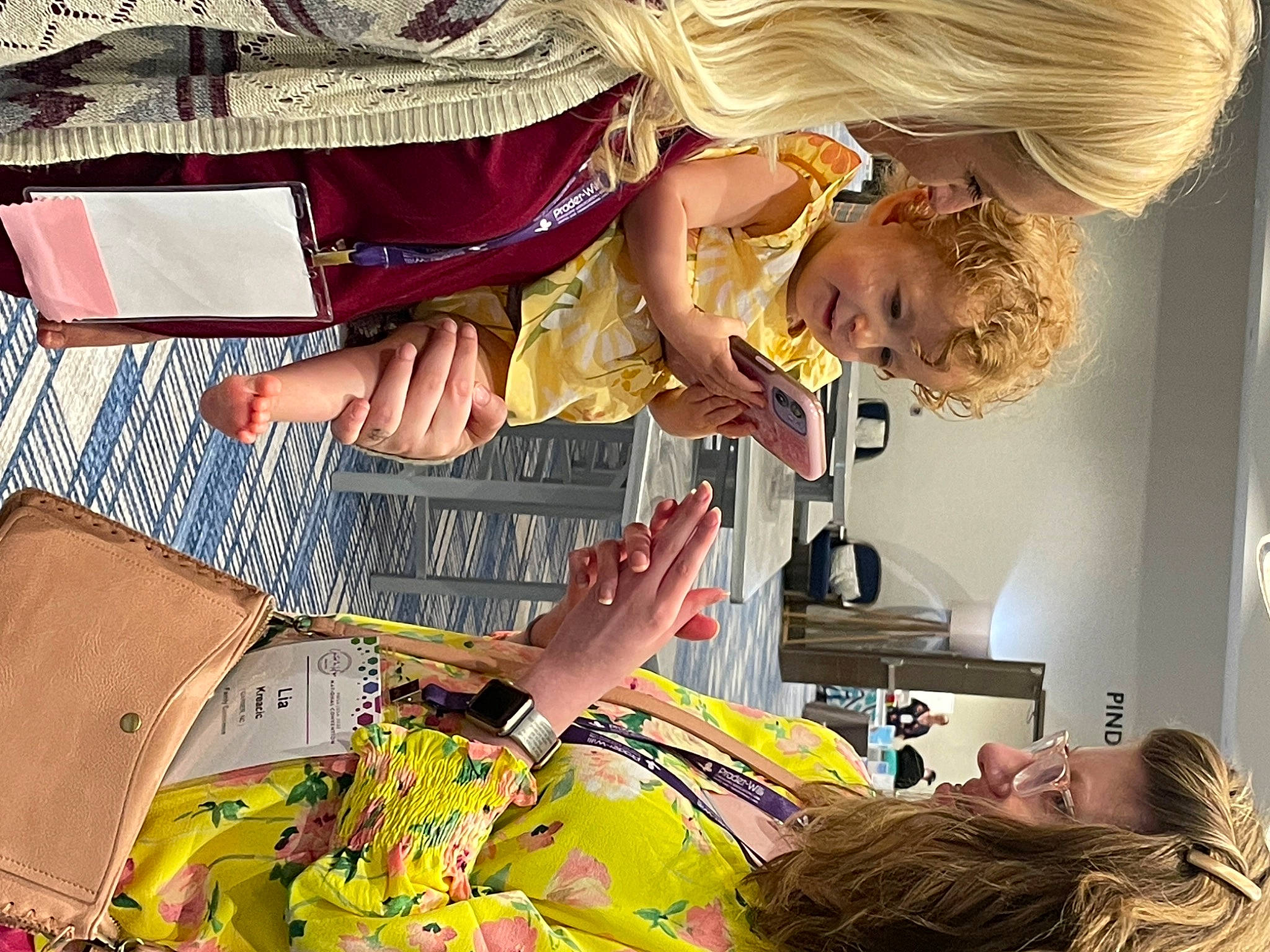 Saphira is registered to the contest to win money with this photo: arm, beauty, child, dress, eyelash, fashion_design, fun, hair_coloring, hand, happy, leisure, pattern, person, room, textile, vintage_clothing, visual_arts, yellow