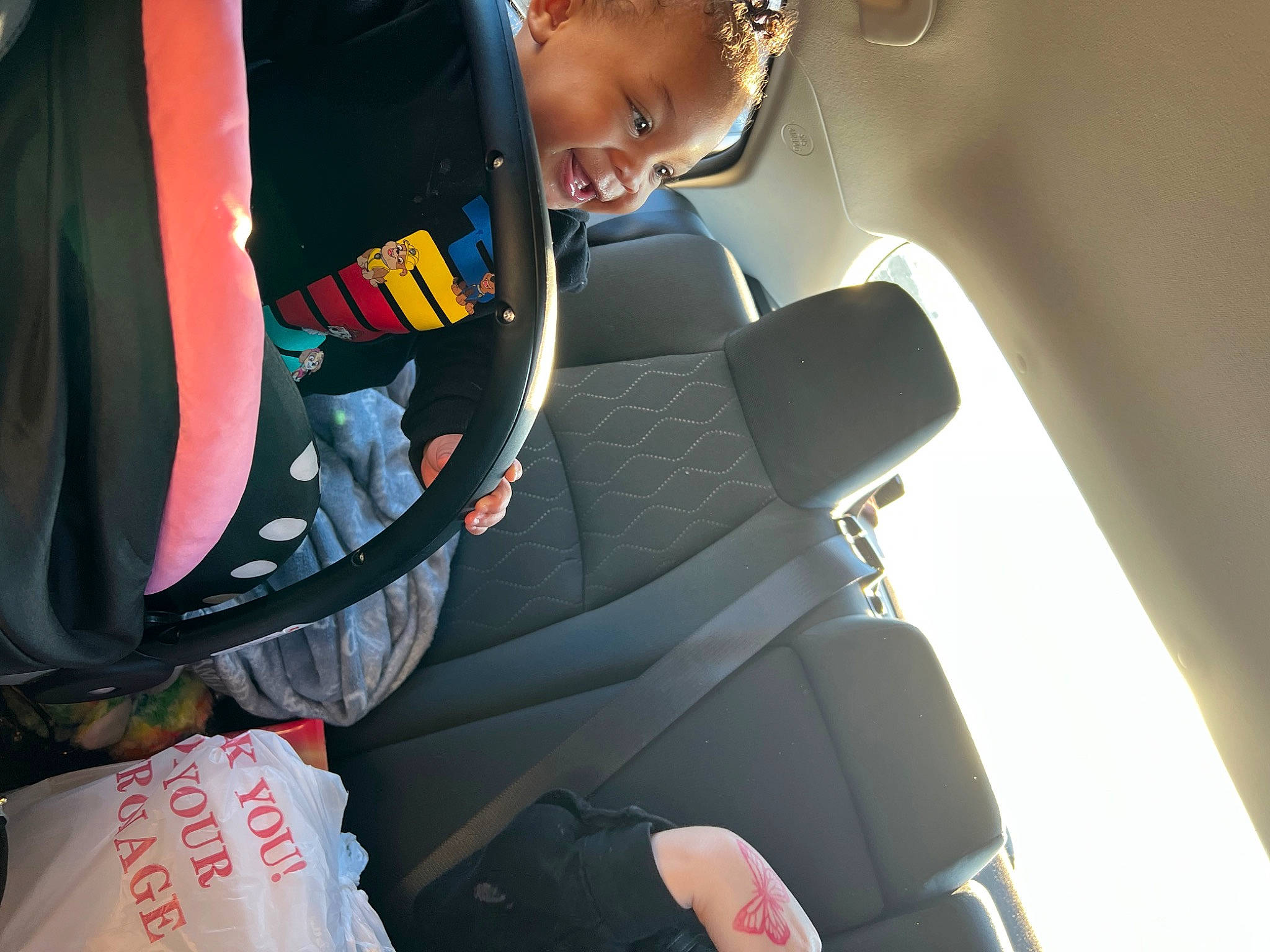Aliona is registered to the contest to win money with this photo: air_travel, airline, auto_part, automotive_design, car_seat, car_seat_cover, carmine, comfort, family_car, head_restraint, luxury_vehicle, motor_vehicle, person, personal_protective_equipment, seat_belt, service, sports_gear, toddler, vehicle, vehicle_door
