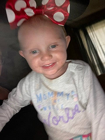 Neaveh is registered to the contest to win money with this photo: baby, baby_toddler_clothing, cap, cheek, cool, costume_hat, ear, eyebrow, forehead, happy, headgear, human_body, joy, lip, mouth, nose, person, pink, skin, sleeve