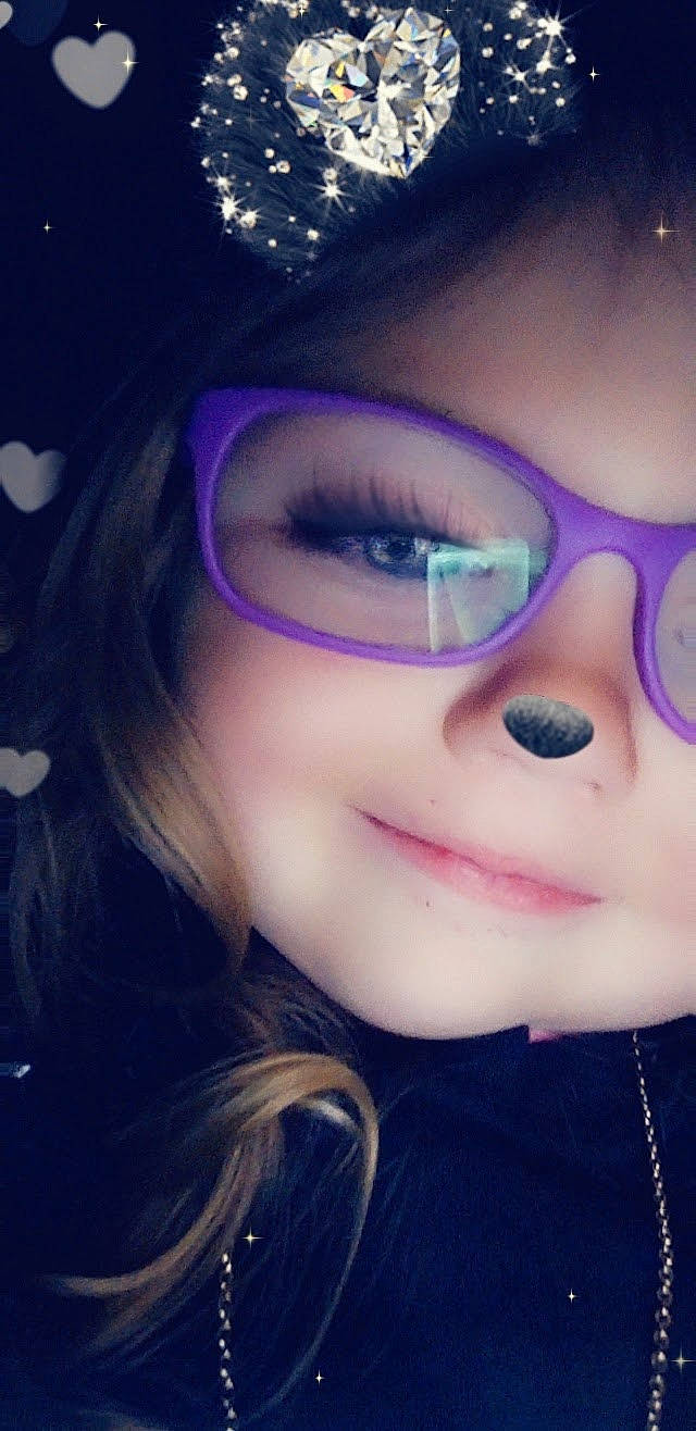 Daisy joined the competition — help win amazing prizes! black_hair, cheek, cool, eye_glass_accessory, eyebrow, eyelash, eyewear, flash_photography, happy, iris, jaw, lip, mouth, nose, person, pink, purple, selfie, smile, violet