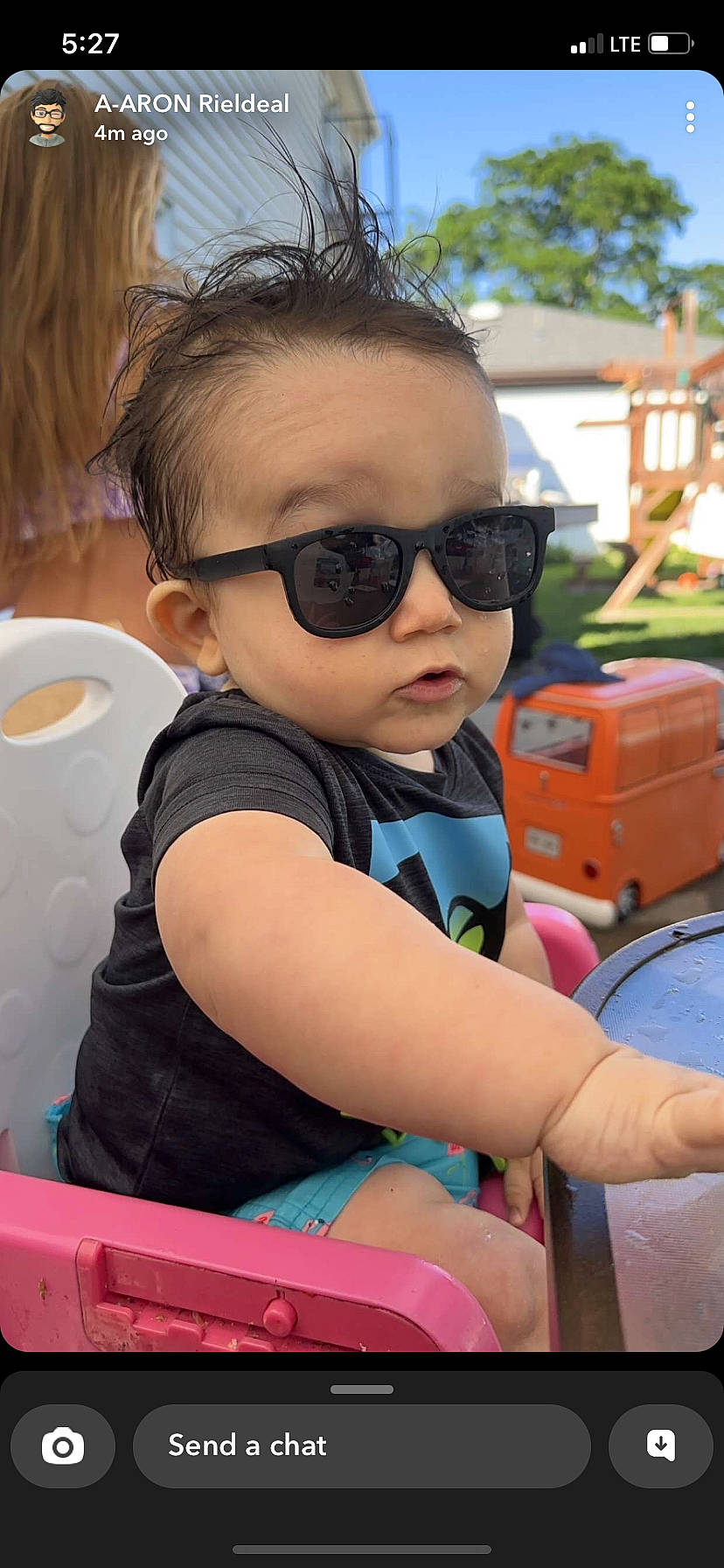 Santino joined the competition — help win amazing prizes! baby_toddler_clothing, child, city, cool, eyewear, fun, glasses, goggles, hairstyle, happy, leisure, person, personal_protective_equipment, recreation, sitting, sunglasses, toddler, travel, tree, vacation