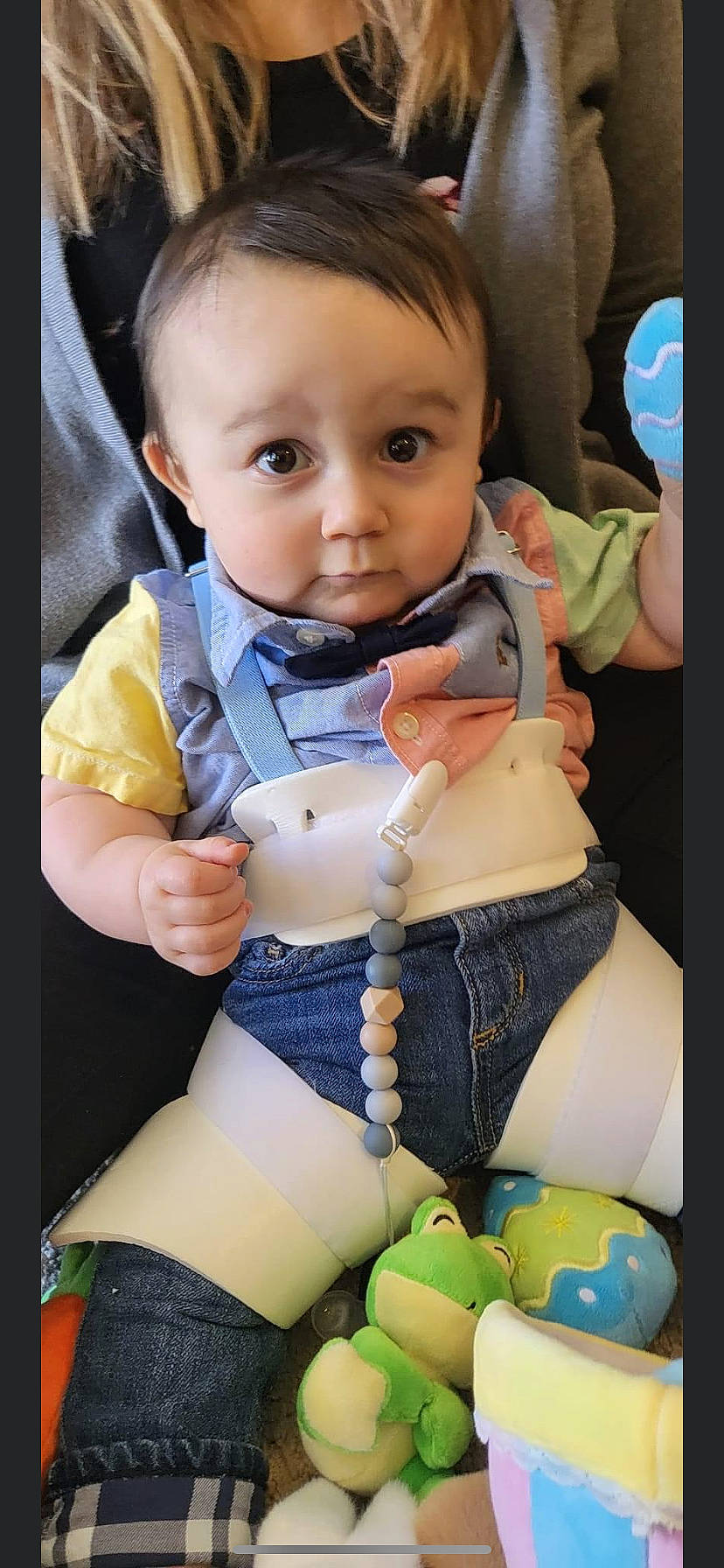 Santino joined the competition — help win amazing prizes! abdomen, baby, baby_toddler_clothing, beauty, chest, child, finger, gesture, happy, human_leg, lap, mouth, navel, person, sitting, skin, textile, thigh, toddler, trunk