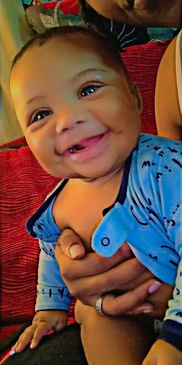 Aydrien joined the competition — help win amazing prizes! baby, baby_laughing, baby_toddler_clothing, cheek, chest, child, chin, eye, finger, gesture, happy, joy, lip, mouth, muscle, neck, nose, person, skin, smile