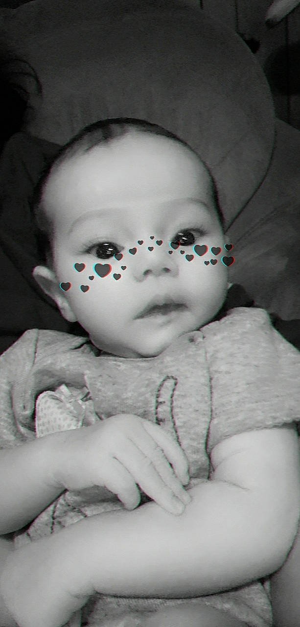 Gemma joined the competition — help win amazing prizes! baby, black_and_white, cheek, child, eye, face, forehead, head, lip, monochrome, mouth, nose, person, skin, toddler, white