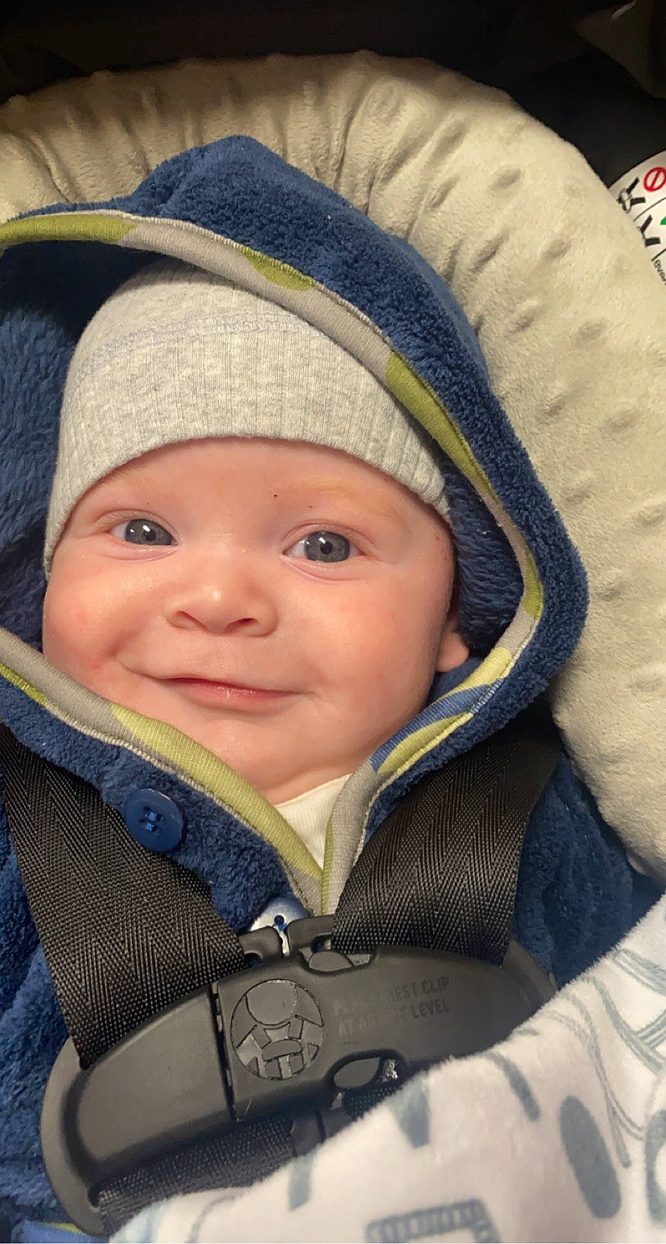 Andrew joined the competition — help win amazing prizes! baby, cheek, child, chin, close_up, comfort, cool, eye, eyebrow, face, fun, happy, headgear, headwear, jacket, joy, outerwear, person, photograph, skin