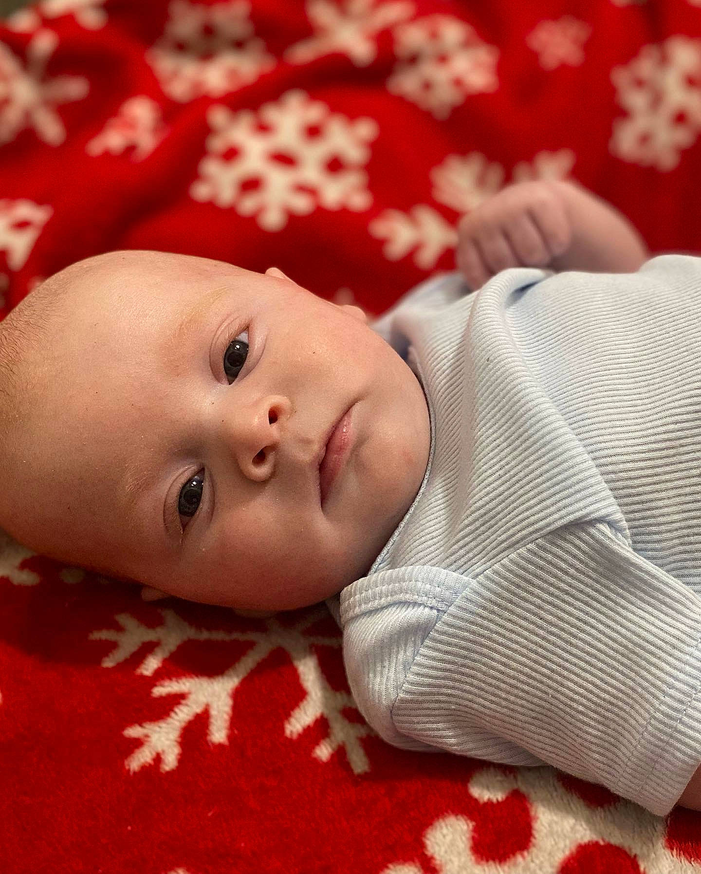 Andrew is registered to the contest to win money with this photo: baby, baby_toddler_clothing, cheek, chin, comfort, eye, eyebrow, face, facial_expression, finger, head, iris, lip, mouth, nose, person, skin, sleeve, textile, toddler