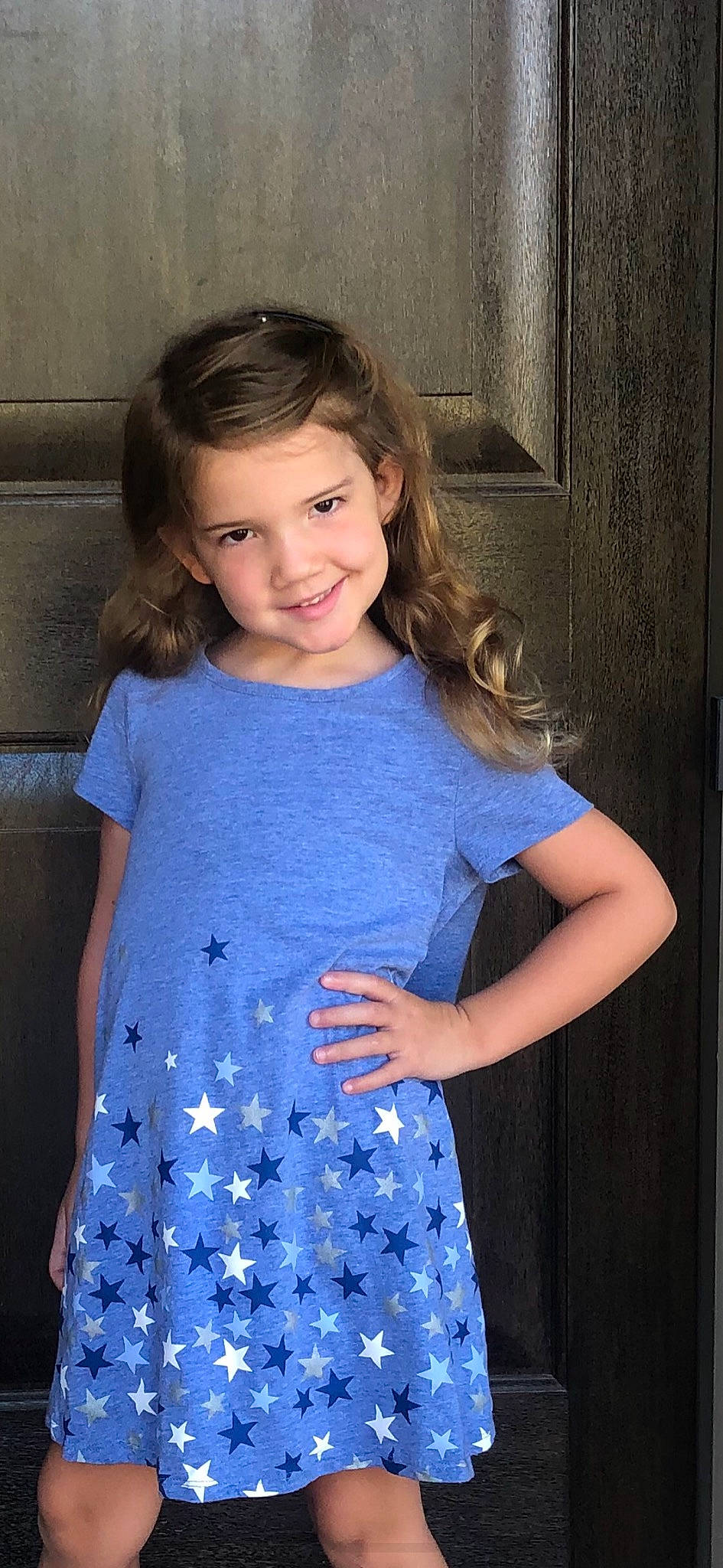 Janna is registered to the contest to win money with this photo: arm, azure, clothing, day_dress, dress, fashion, flash_photography, hair, happy, human_body, iris, joint, joy, neck, one_piece_garment, person, plant, shoulder, sleeve, smile