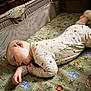 John joined the competition — help win amazing prizes! baby, sleeping, pajamas, crib, mattress, animal_print, fluffy_slippers, cozy, child, indoor, resting, peaceful, infant, cute, soft_lighting, bedtime, sleep, nursery, patterned_bedding, relaxation