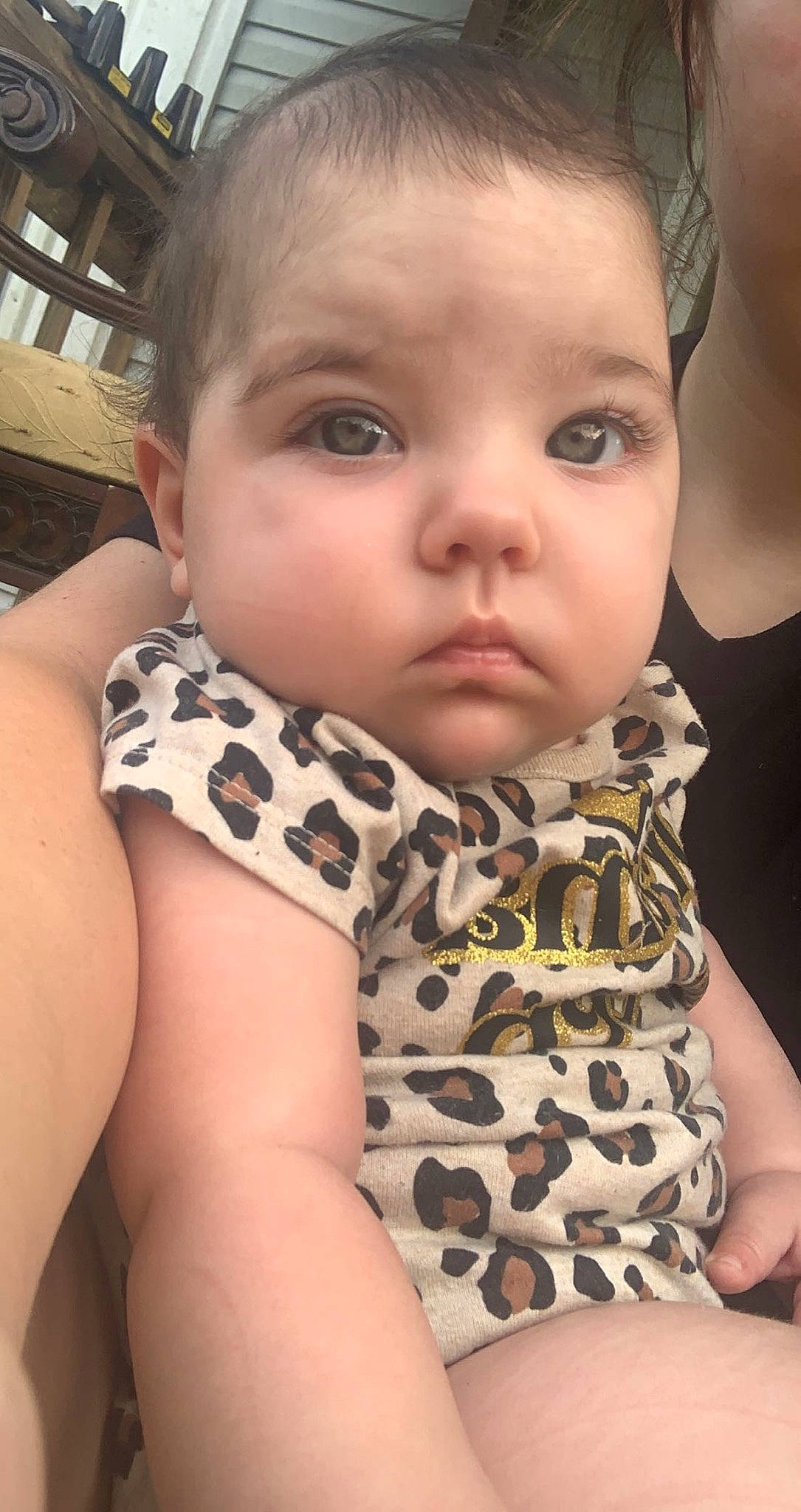 Loghyn joined the competition — help win amazing prizes! baby_toddler_clothing, black, cheek, chin, eyebrow, eyelash, face, facial_expression, finger, happy, iris, lip, mouth, muscle, neck, nose, outerwear, person, shoulder, skin