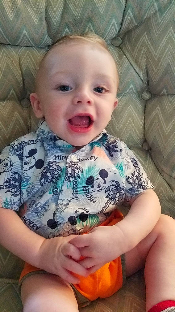 Todd joined the competition — help win amazing prizes! baby, baby_toddler_clothing, cheek, child, cool, eating, eye, face, facial_expression, head, lip, mouth, nose, person, play, sitting, skin, smile, toddler