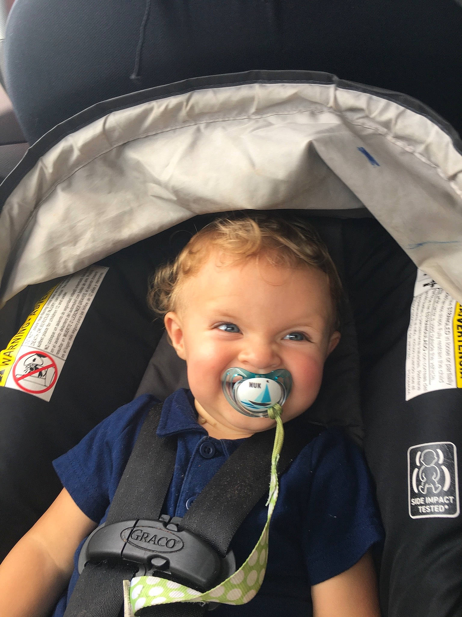 Conrad Roark joined the competition — help win amazing prizes! baby, baby_carriage, baby_products, car_seat, child, joy, person, photography, product, recreation, tent, toddler, vacation