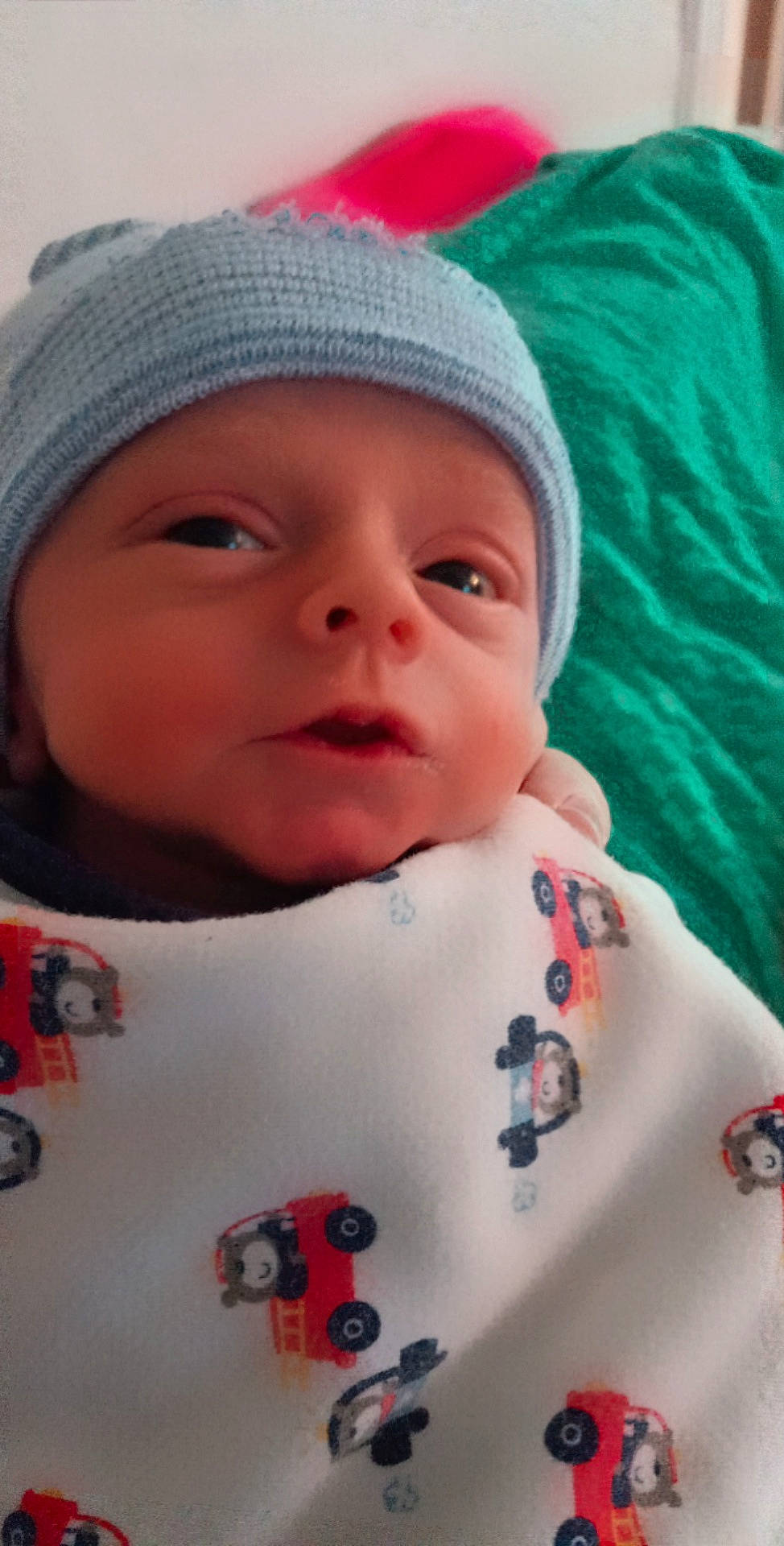 Oakley joined the competition — help win amazing prizes! baby, baby_toddler_clothing, cap, cheek, child, chin, eyebrow, face, facial_expression, happy, headwear, lip, mouth, nose, outerwear, person, pink, skin, sleeve, smile