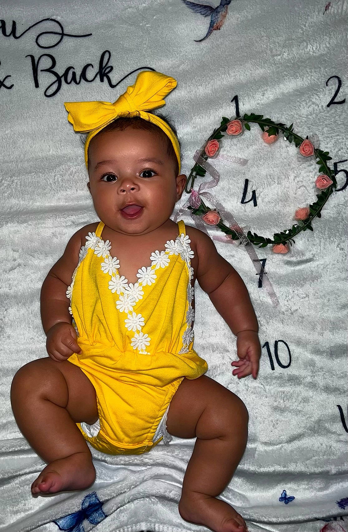 Journee joined the competition — help win amazing prizes! baby, baby_toddler_clothing, chair, child, cool, costume_hat, event, fashion_accessory, flash_photography, foot, fun, happy, human_leg, jewellery, person, sandal, sitting, skin, thigh, toddler