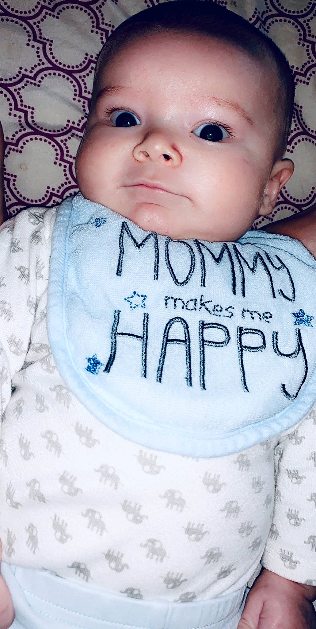 Kashton is registered to the contest to win money with this photo: baby, baby_products, baby_toddler_clothing, cheek, child, forehead, lip, nose, person, product, skin, sleeve, smile, toddler